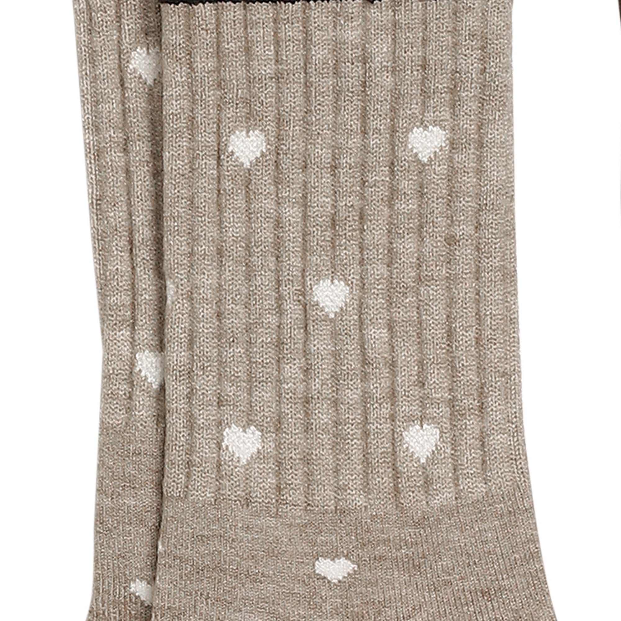 Women's Premium Wool blend Crew Socks - Beige