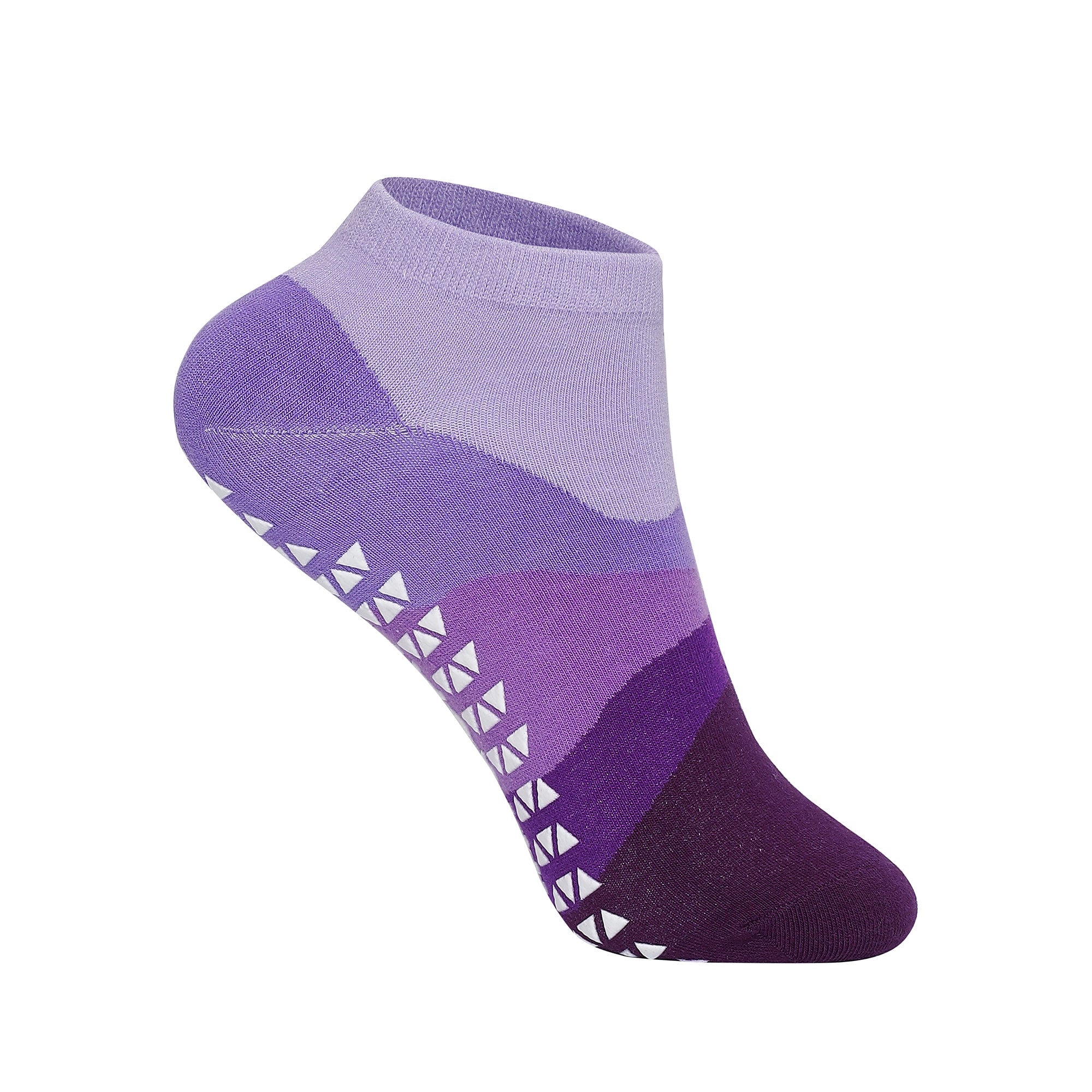 Yoga and Pilates Non-Slip Socks for Women - Purple Wave
