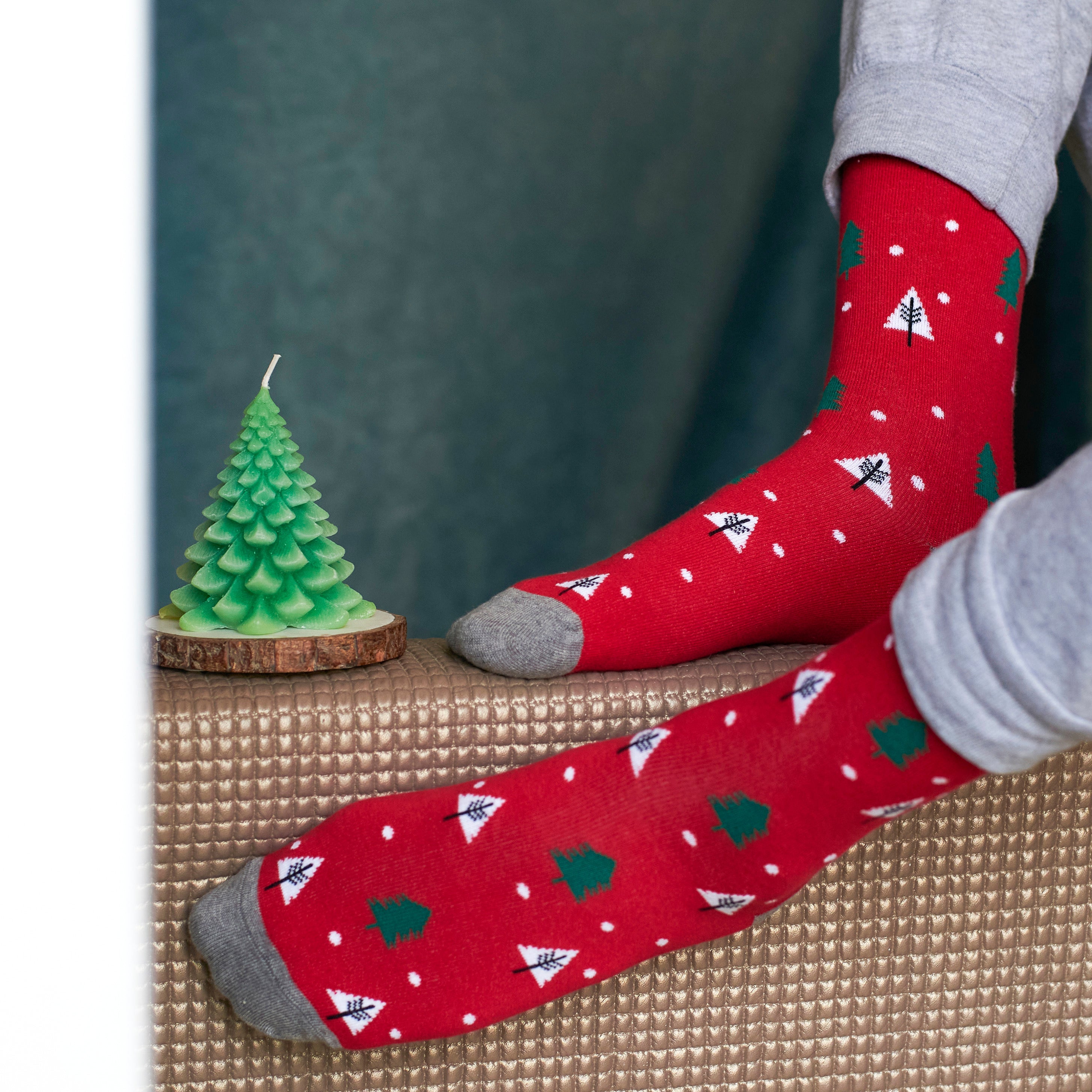 Let It Snow Men's Crew Socks