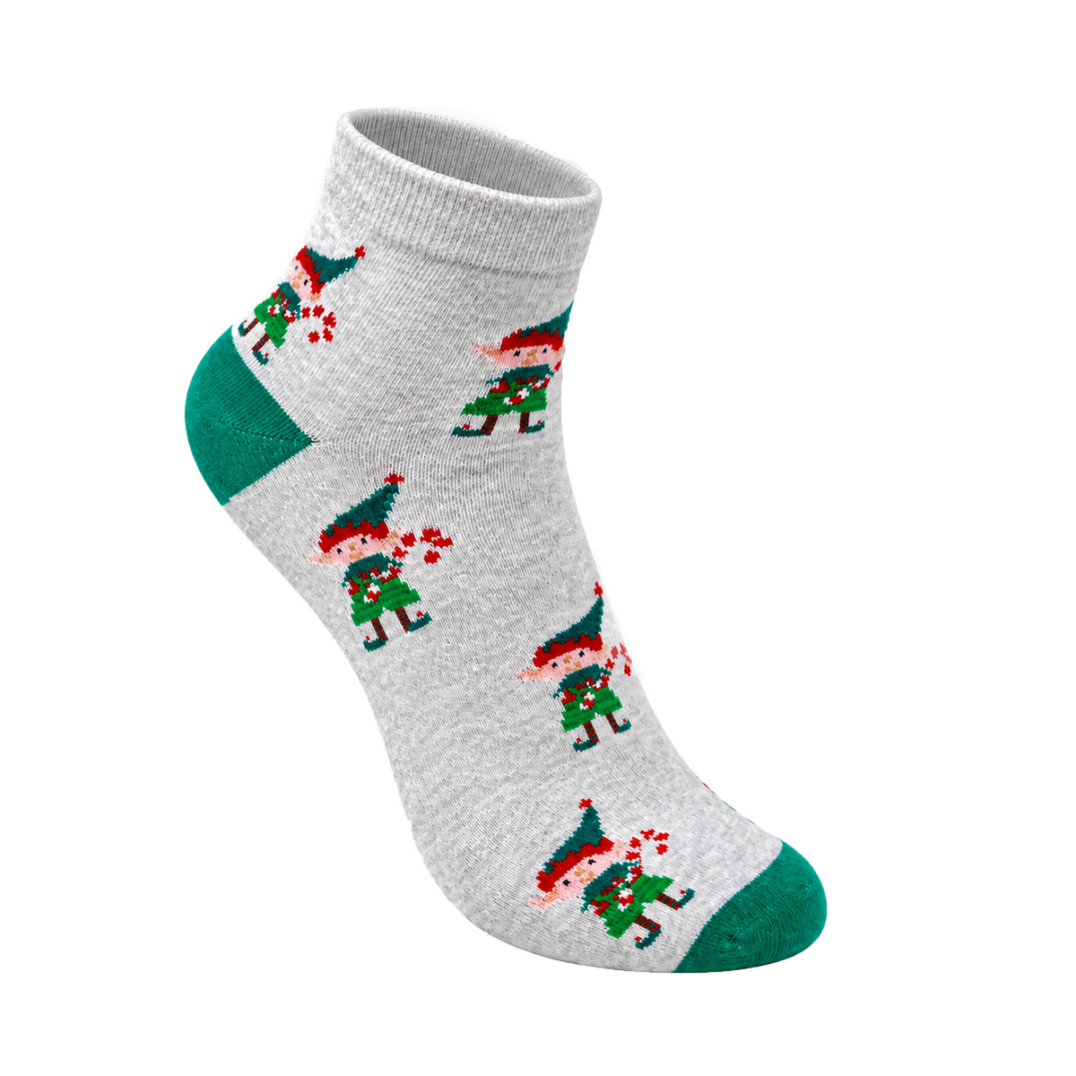 Candyland Elf Men's Ankle Socks