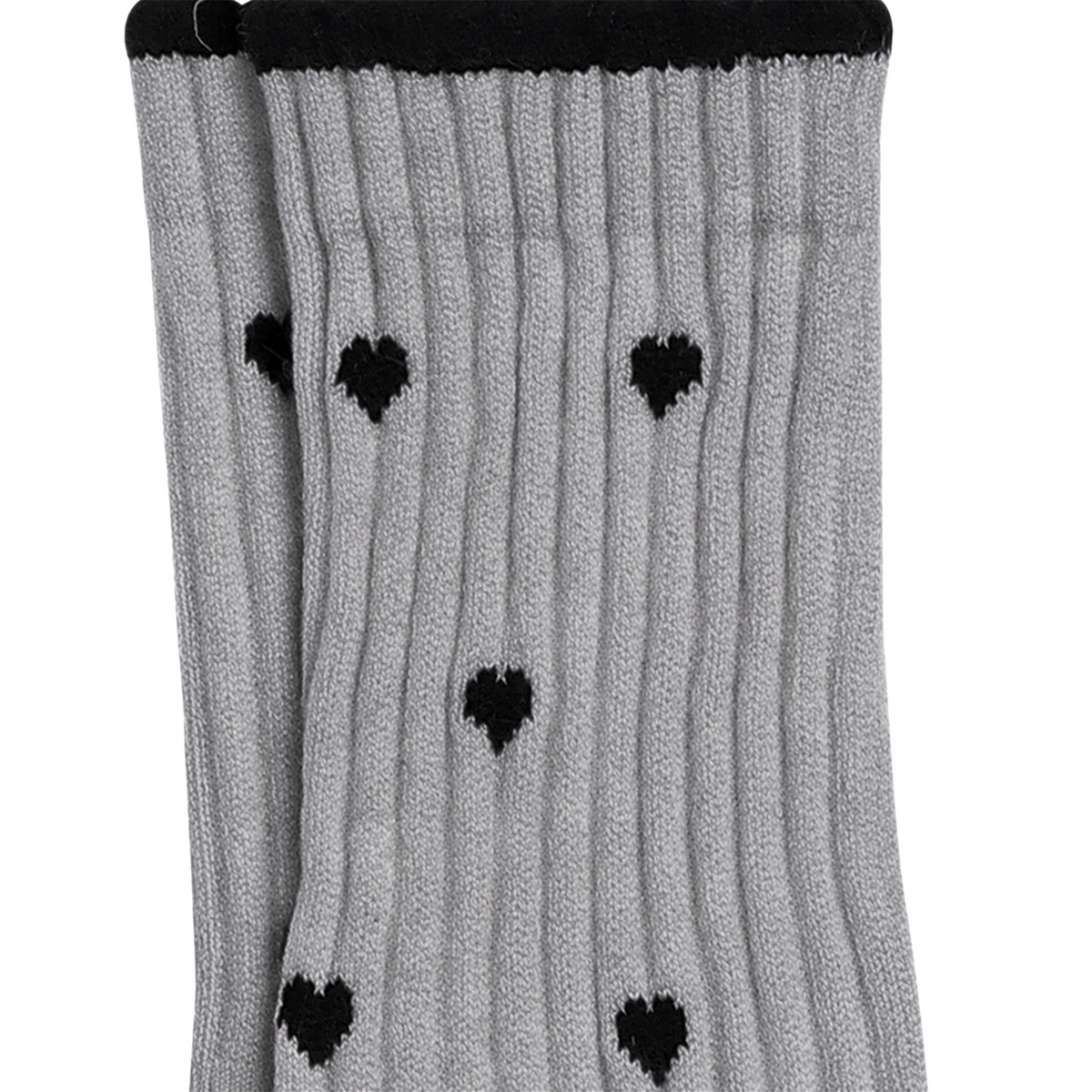 Women's Wool blend Crew Socks - Grey