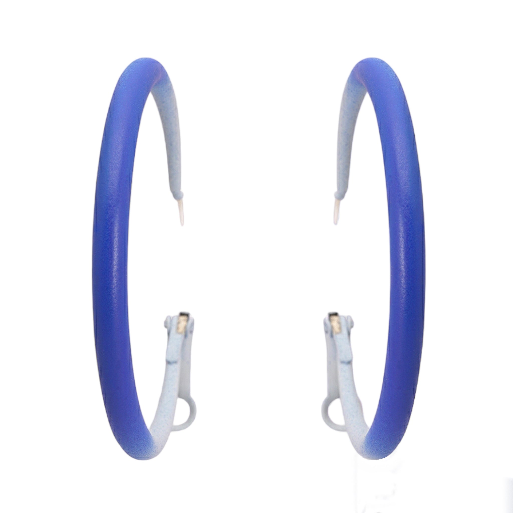 Moonlight blue hoops