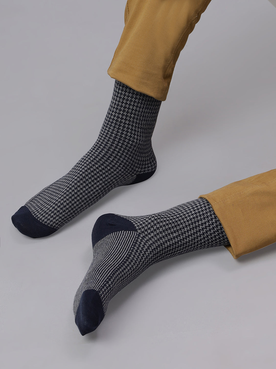 Houndstooth Men's Crew Socks