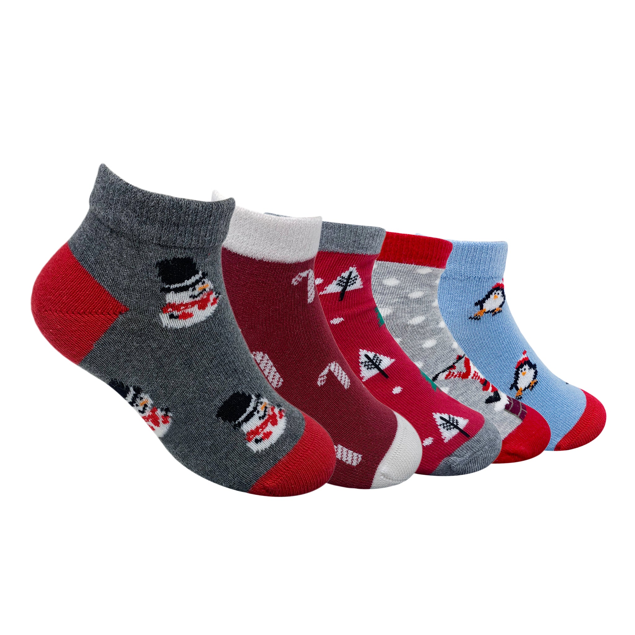 Cheerful Christmas Socks For Kids