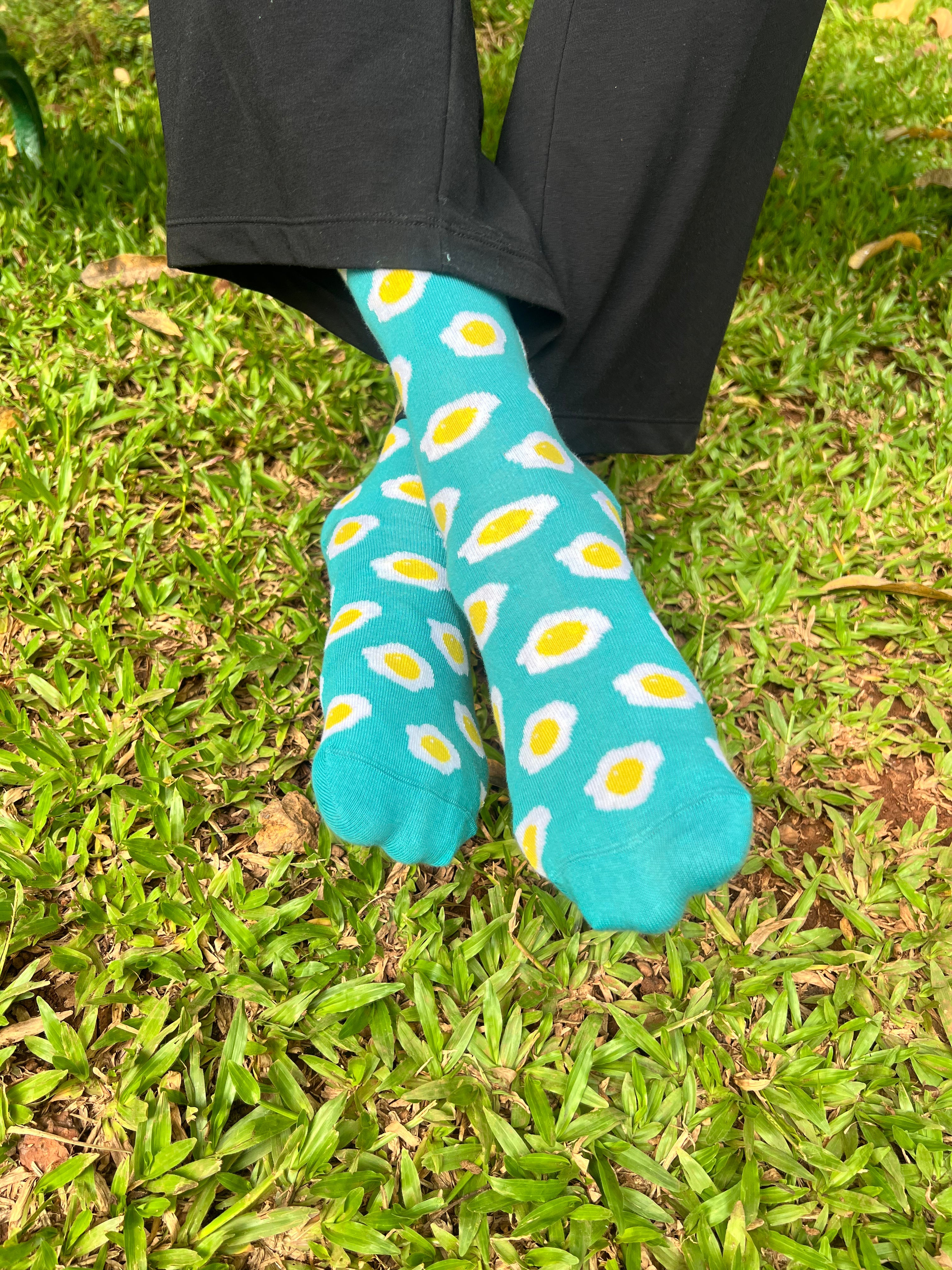 Egg-cellent Men's Crew Socks