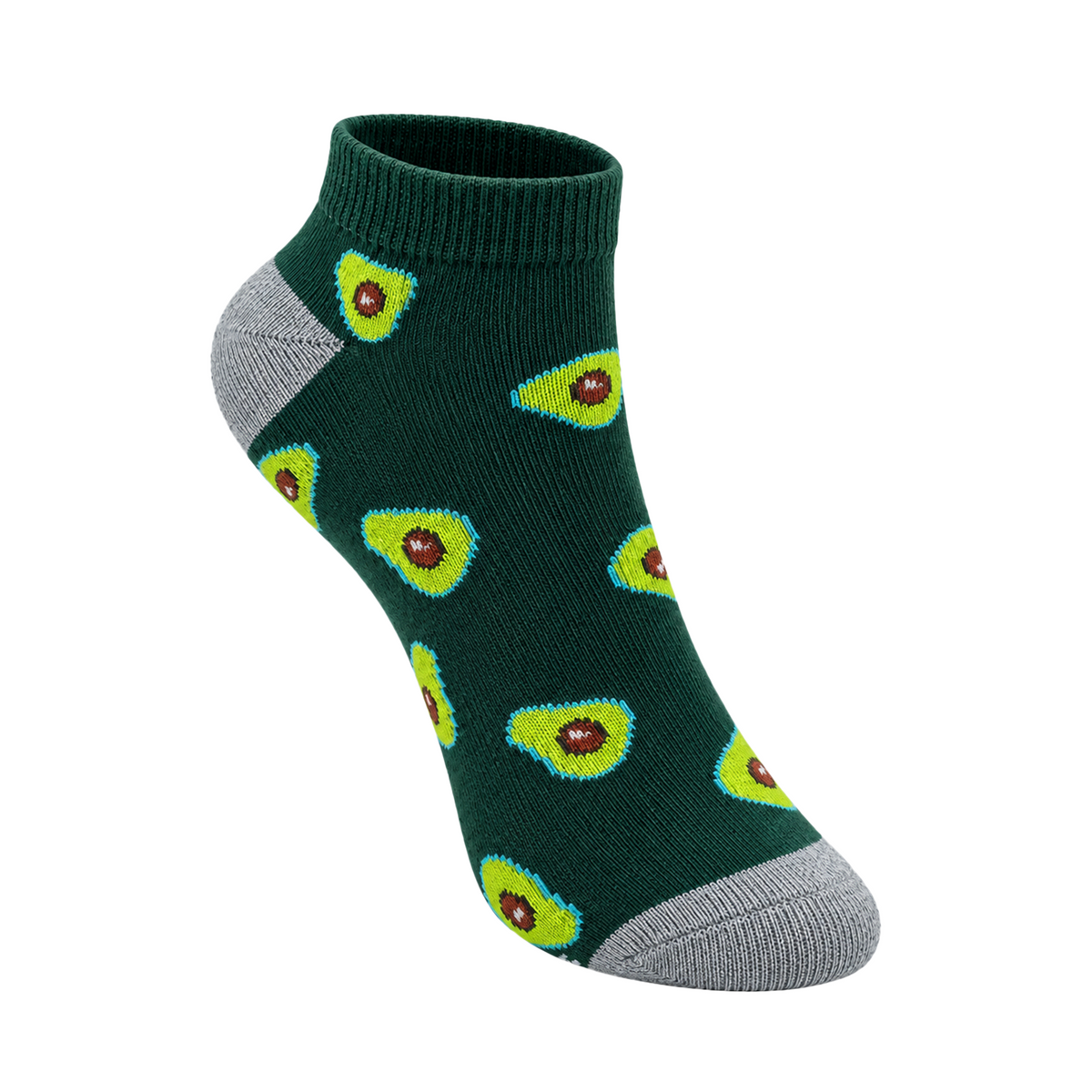 Avocado on Toes Ankle Socks for Women