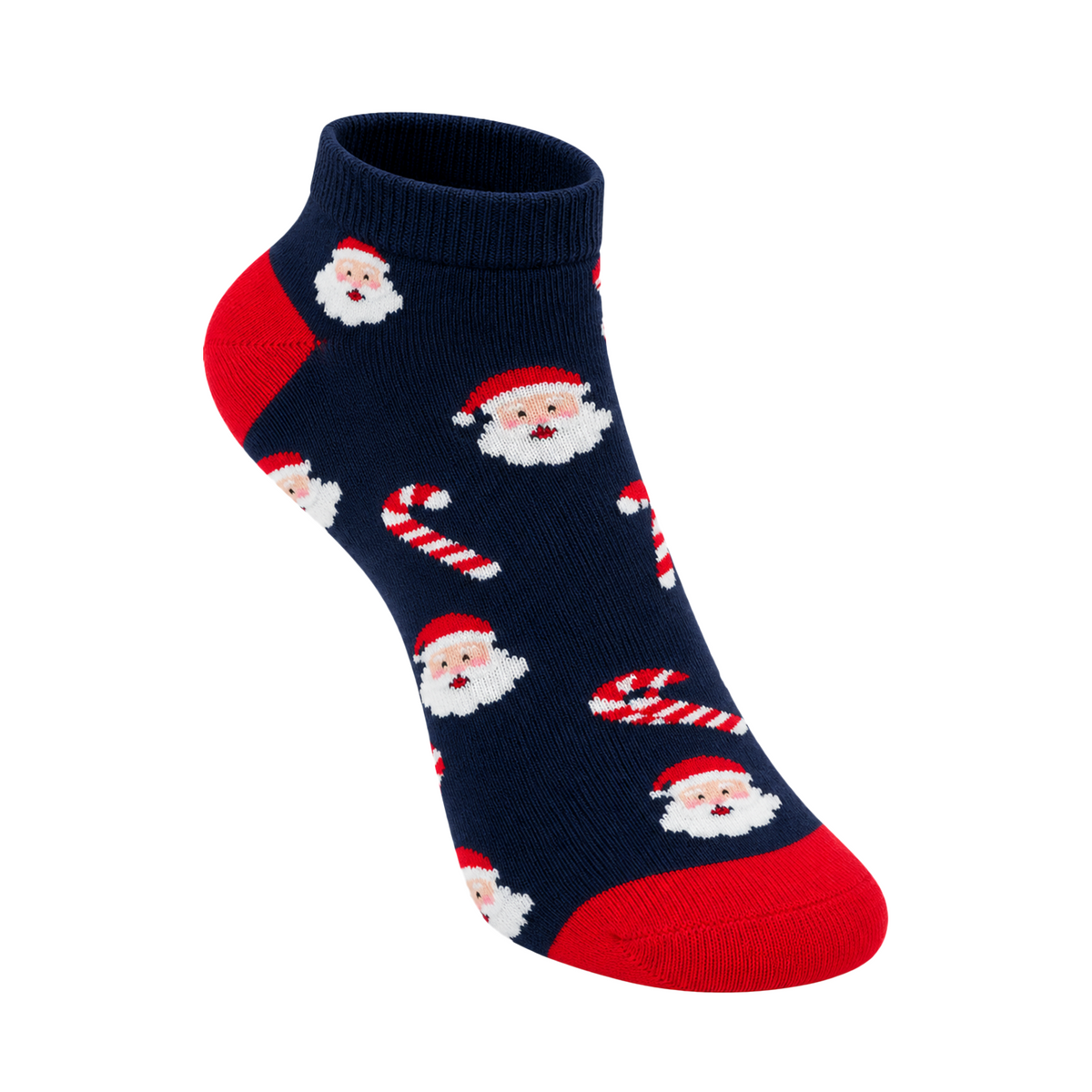 Santa’s Candy Delight Ankle Socks for Women