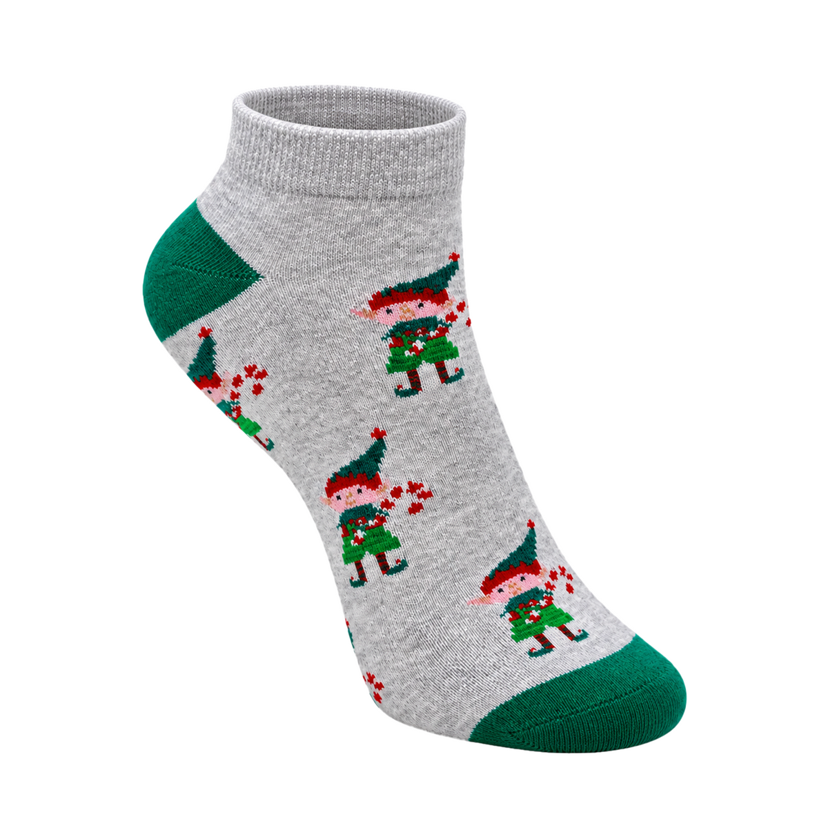 Candyland Elf Ankle Socks for Women