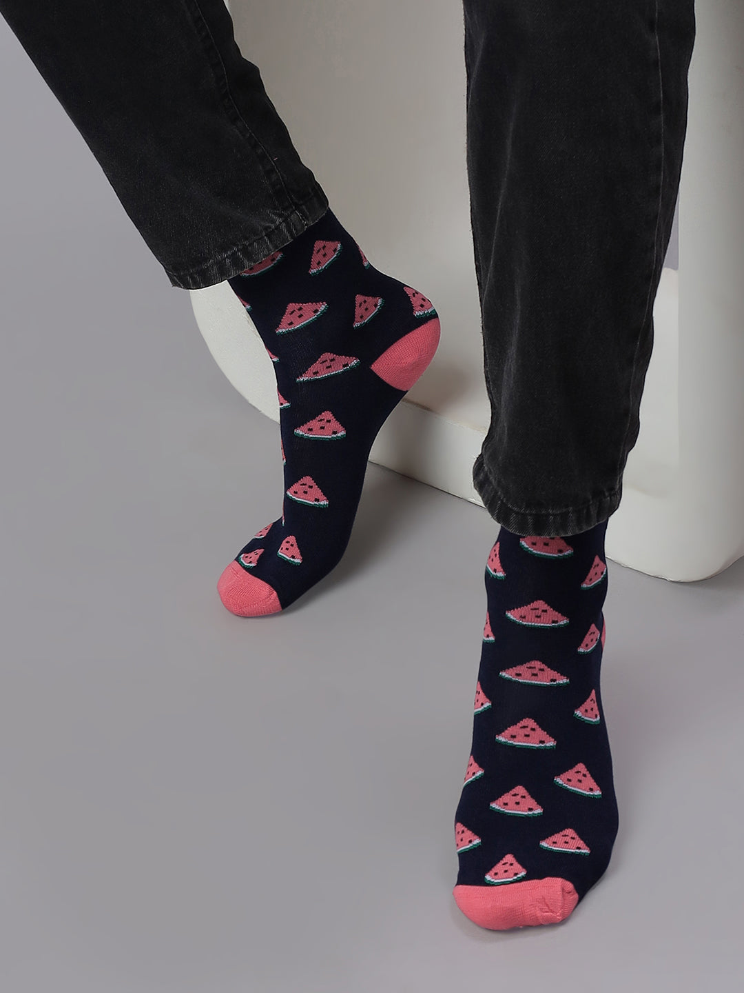 One In A Melon Men's Crew Socks