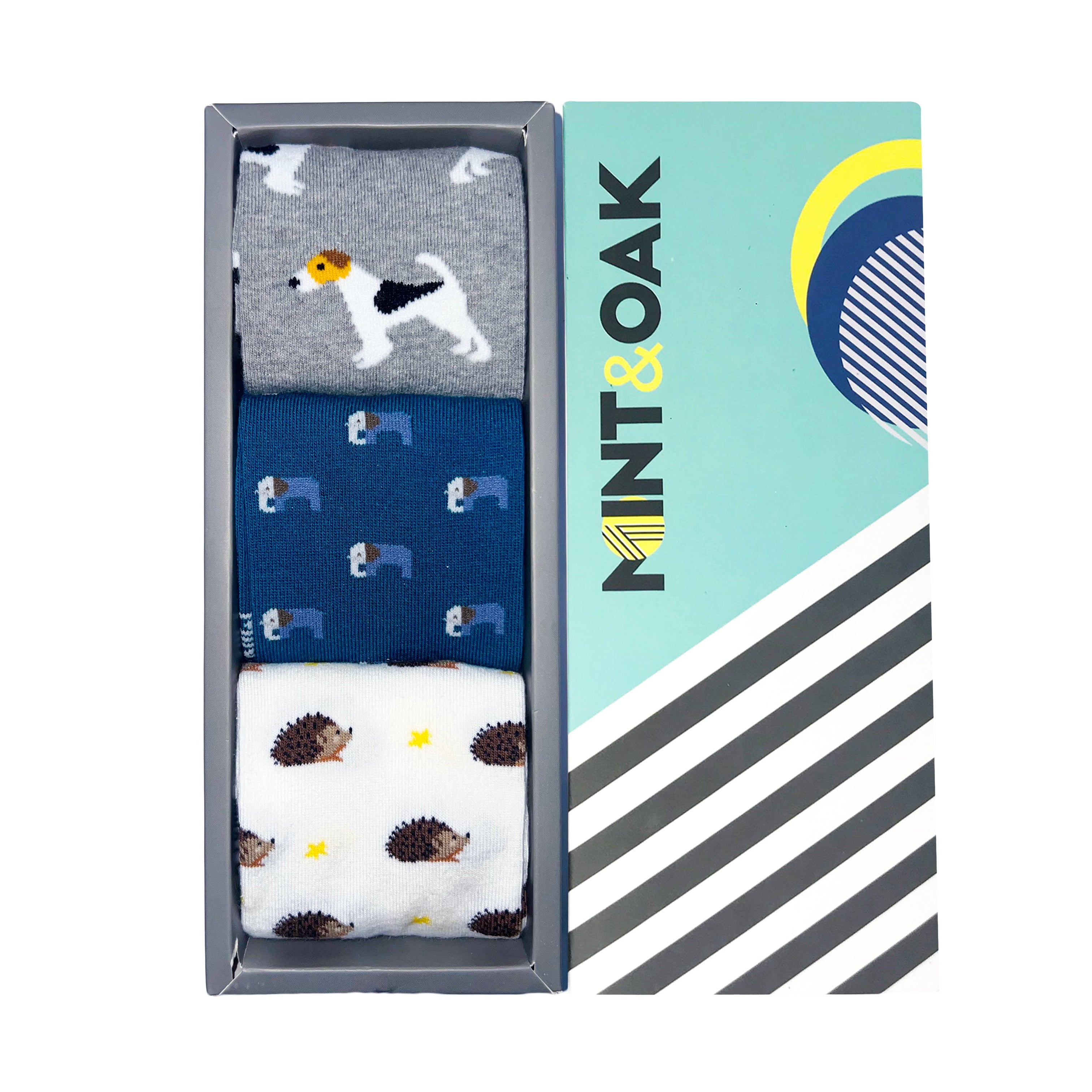 Play All Day Set-of-3 Crew Socks for Men