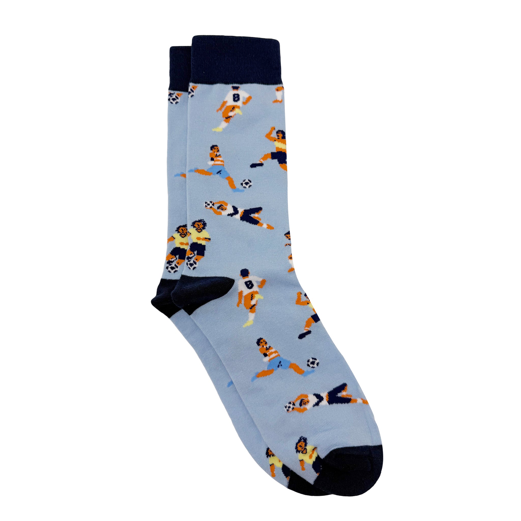 Football Icons Men's Crew Socks