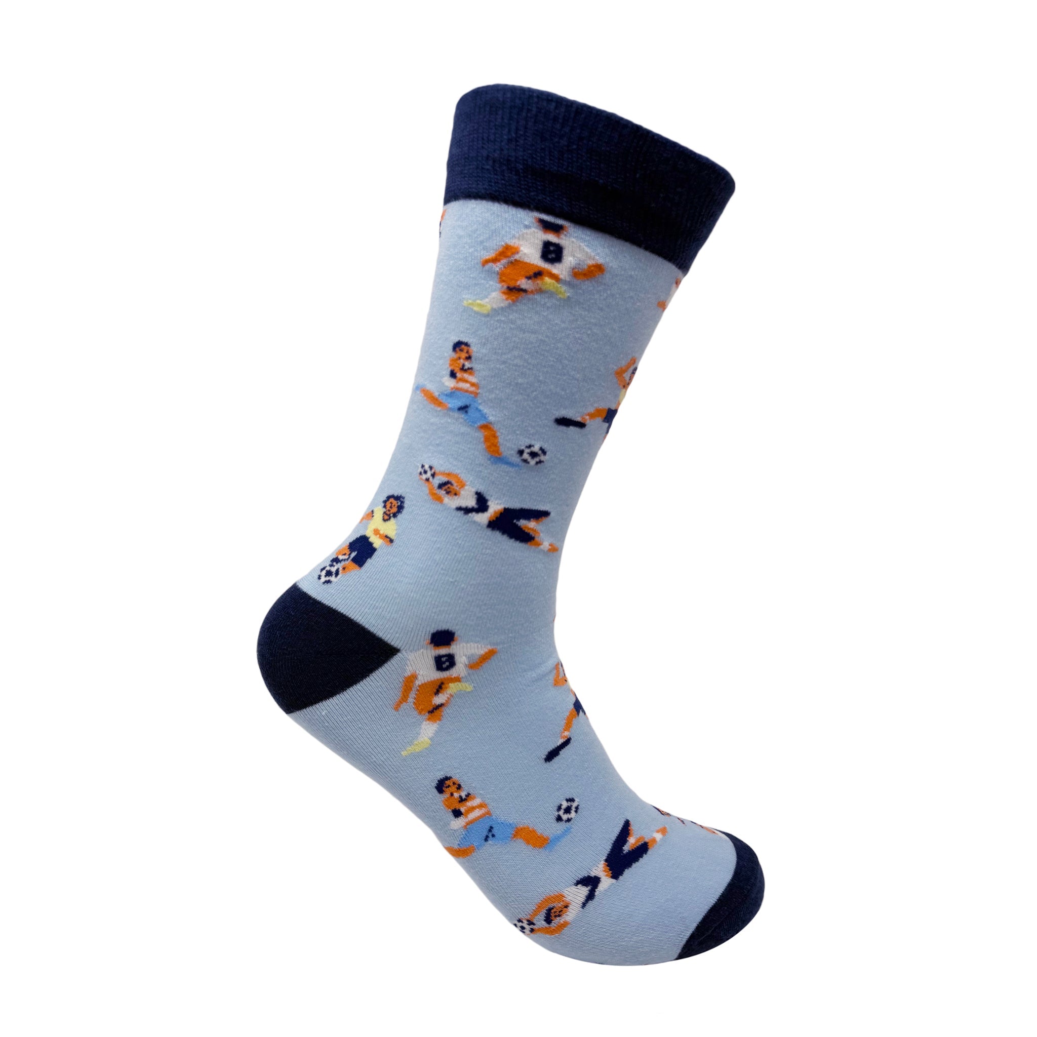 Football Icons Men's Crew Socks