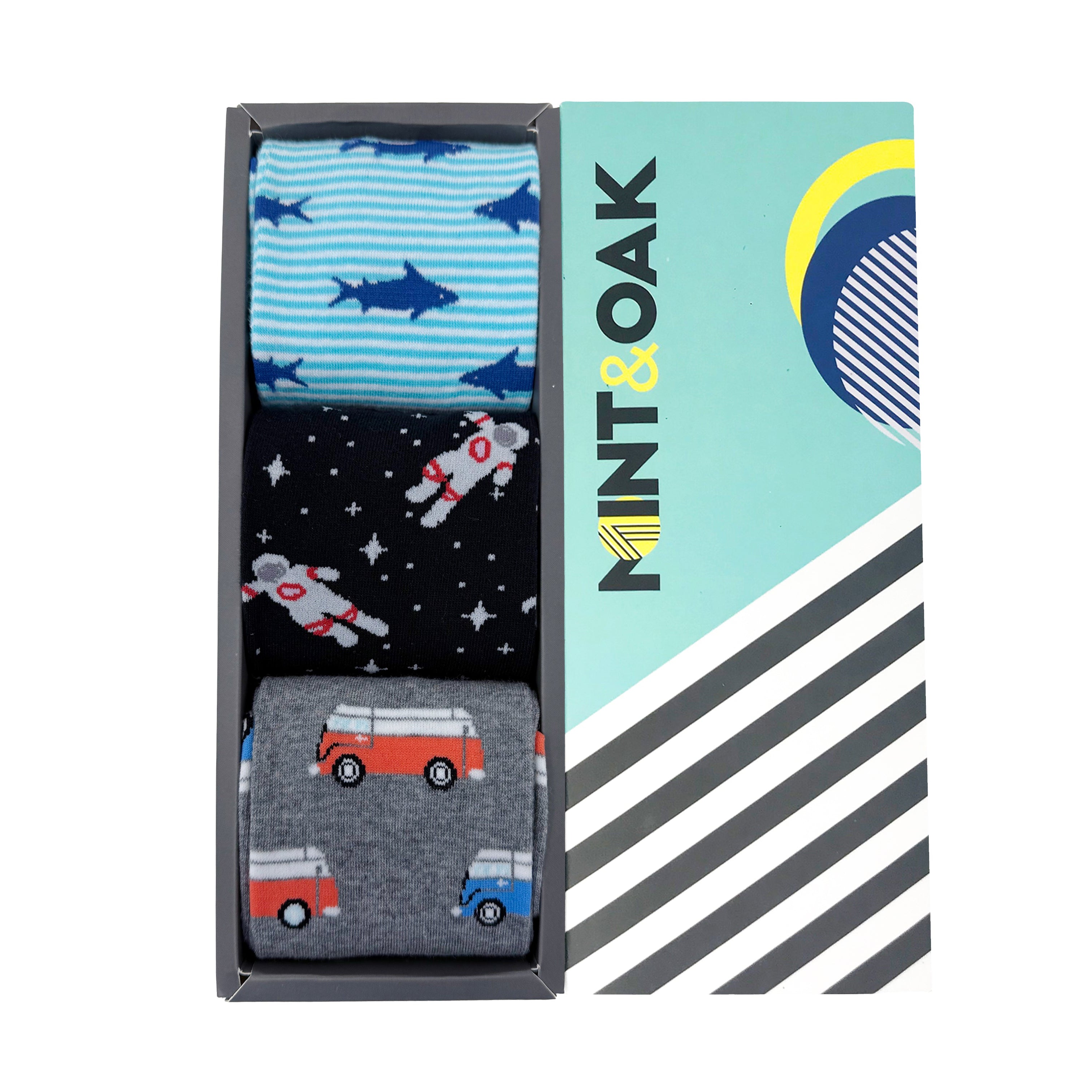 The Cozy Crew Set-of-3 Crew Socks for Men