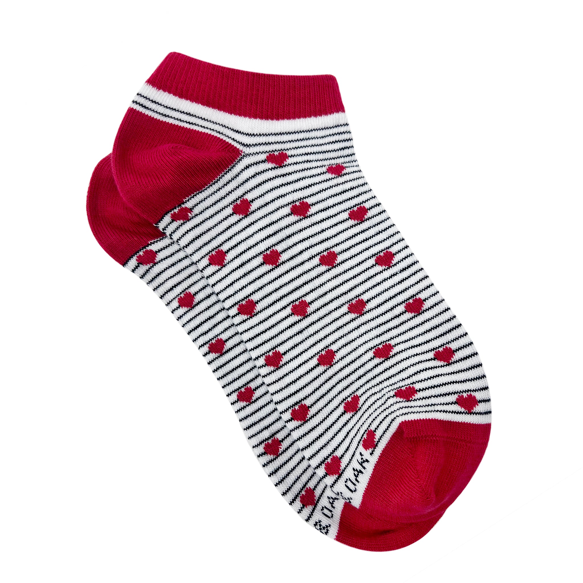 Hearts Ankle Socks for Women