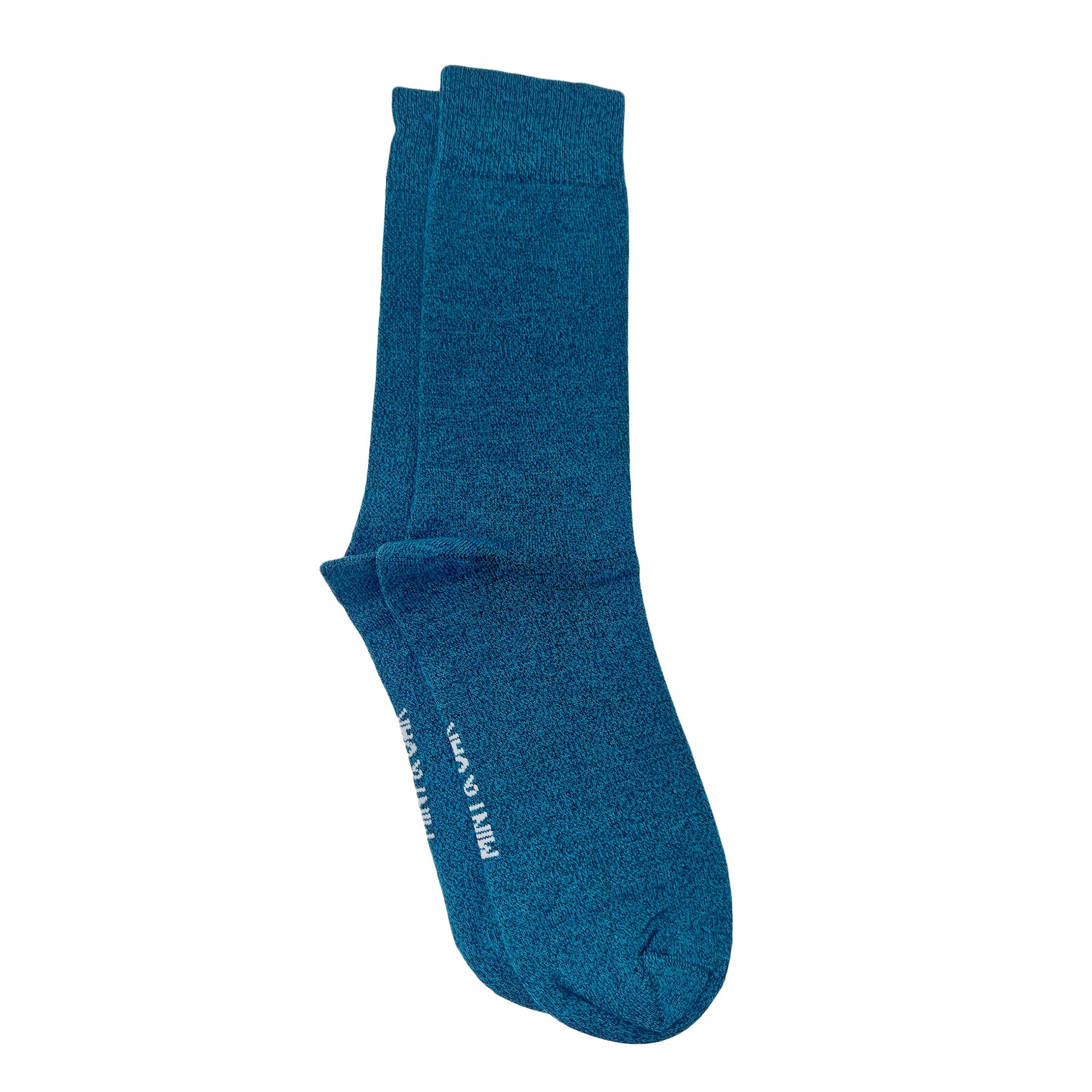 Green Twist Men's Crew Socks