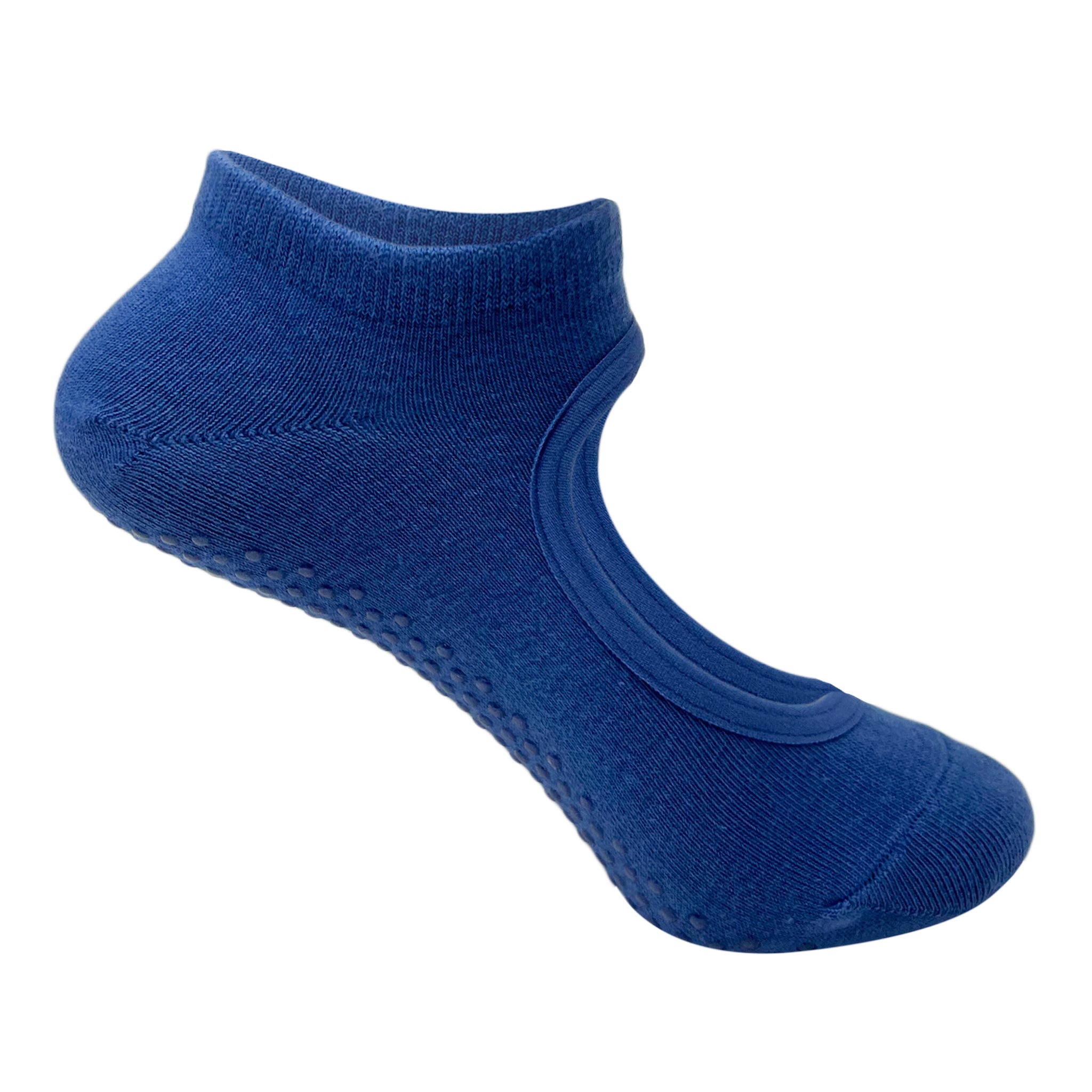 Yoga and Pilates Non-Slip Socks for Women - Royal Blue