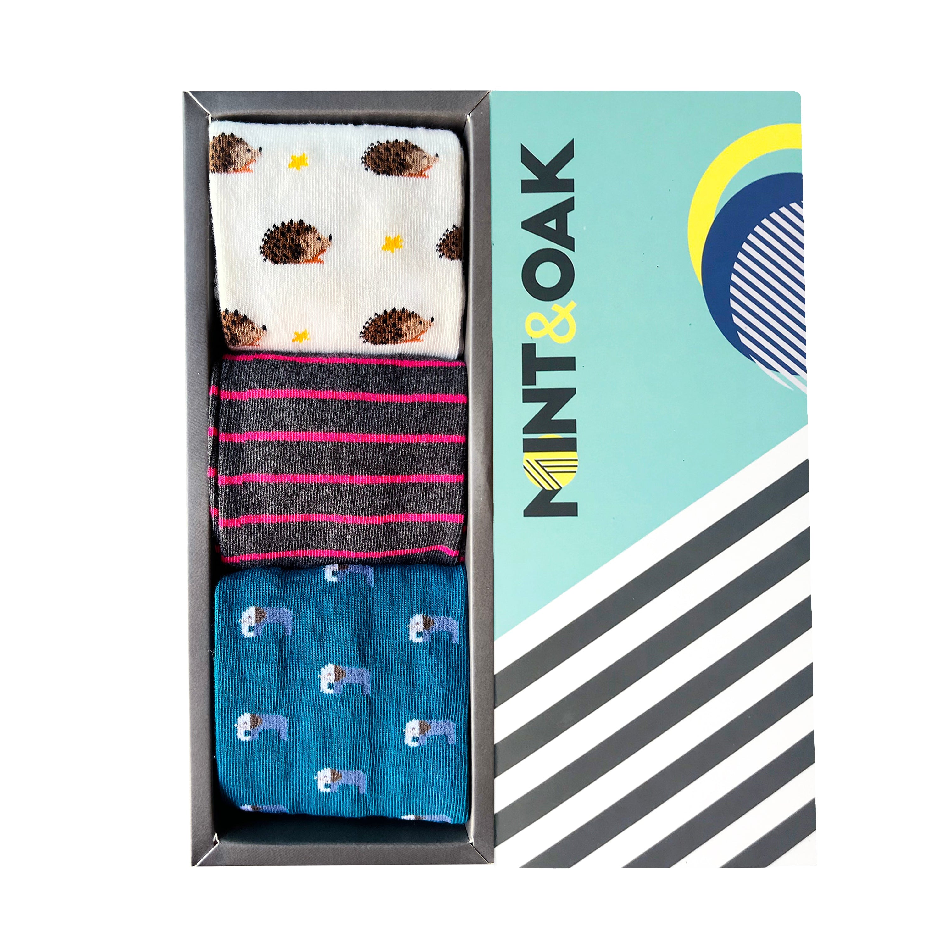 Crew Coziness Set-of-3 Crew Socks for Men