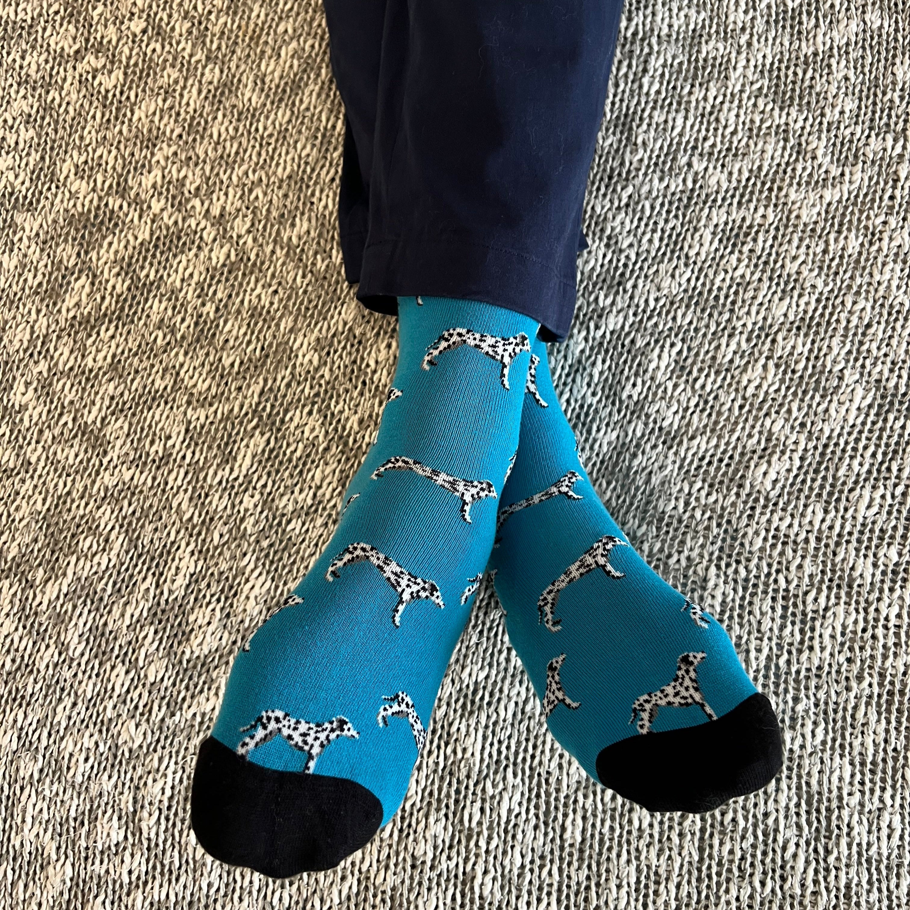 Dalmatian Men's Crew Socks