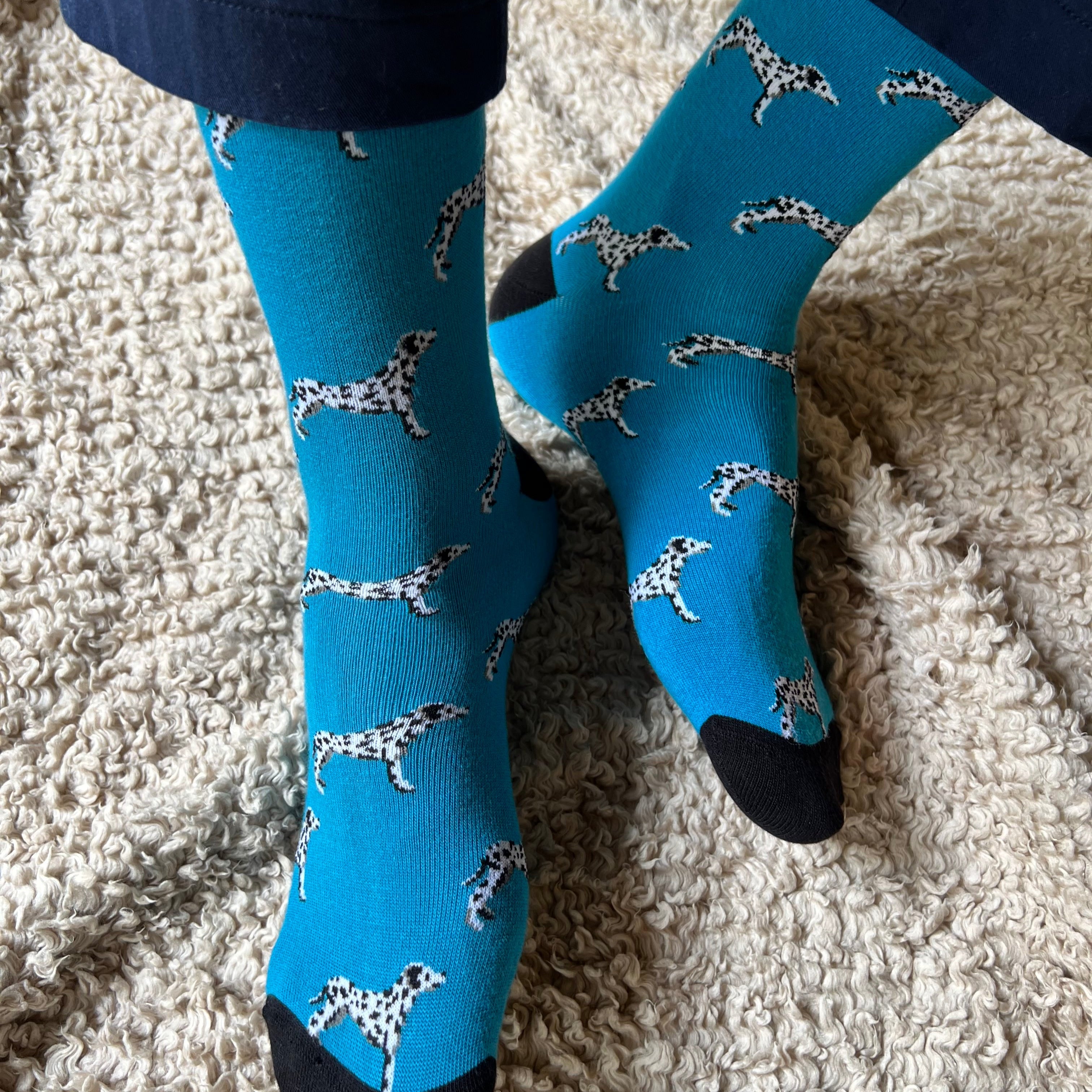 Dalmatian Men's Crew Socks