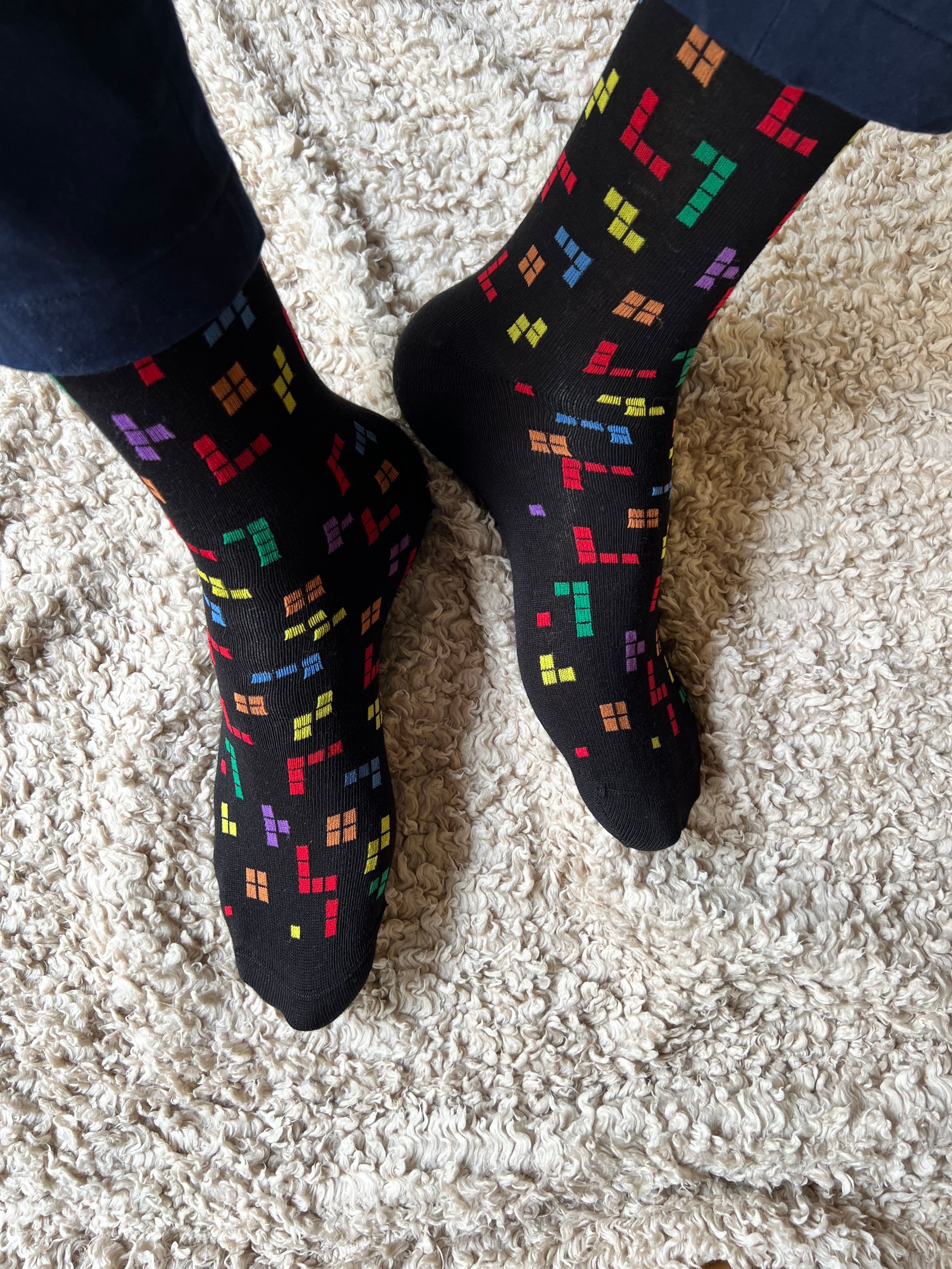 Tetris Men's Crew Socks