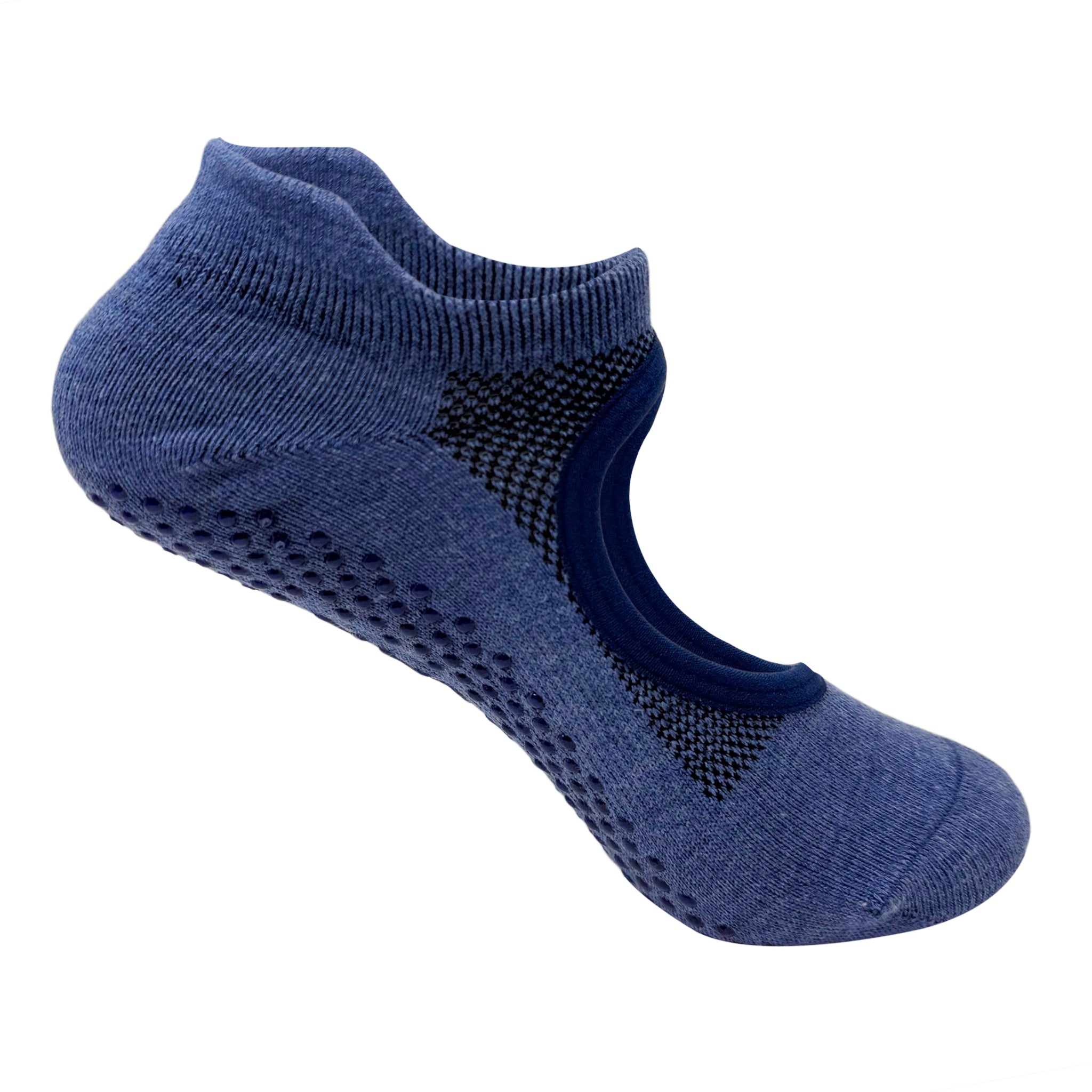 Yoga and Pilates Non-Slip Socks for Women - Blue