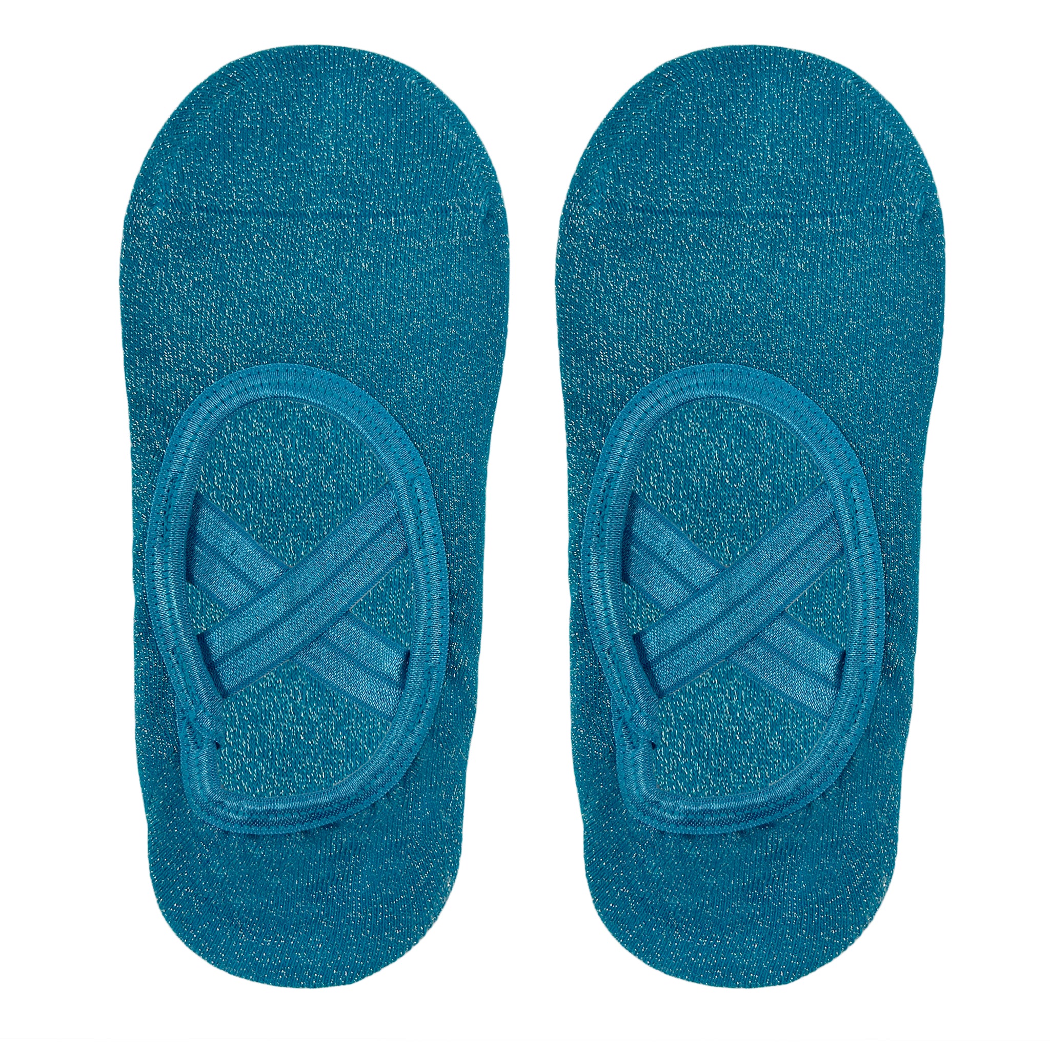 Yoga and Pilates Non-Slip Socks for Women - Shimmer Blue