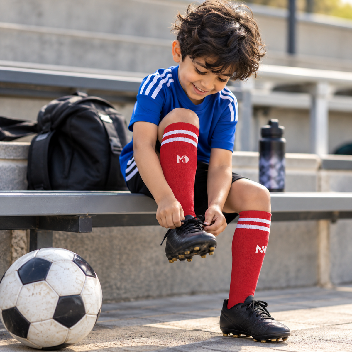 Kids Football Pack of 2 - (Red)