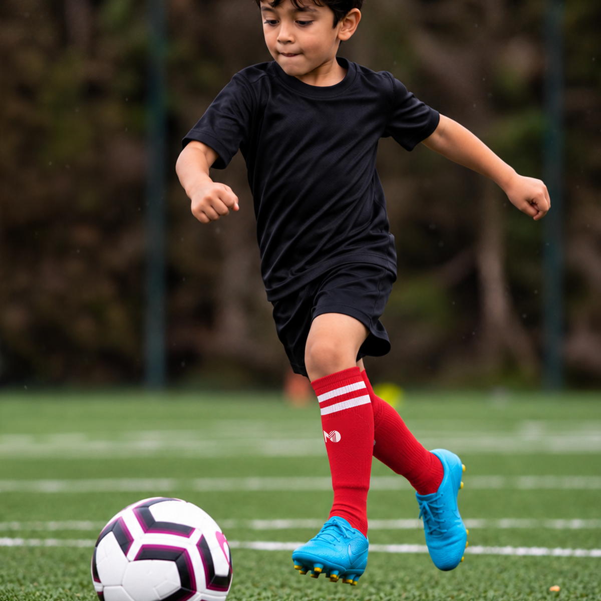 Kids Football Pack of 2 - (Red)