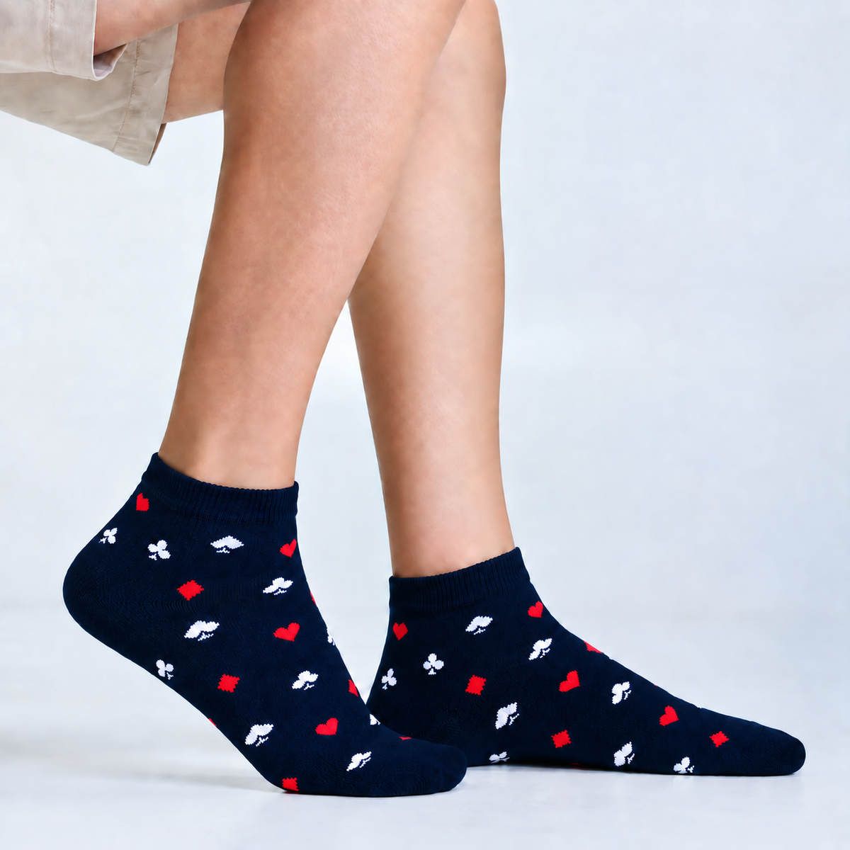 Royal Flush Men's Ankle Socks