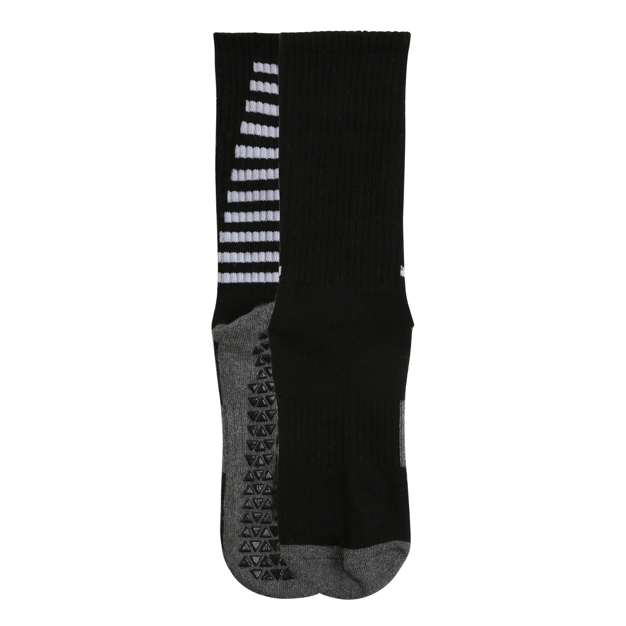 Grip Socks For Pickle, Paddle, Turf, Gym - Black