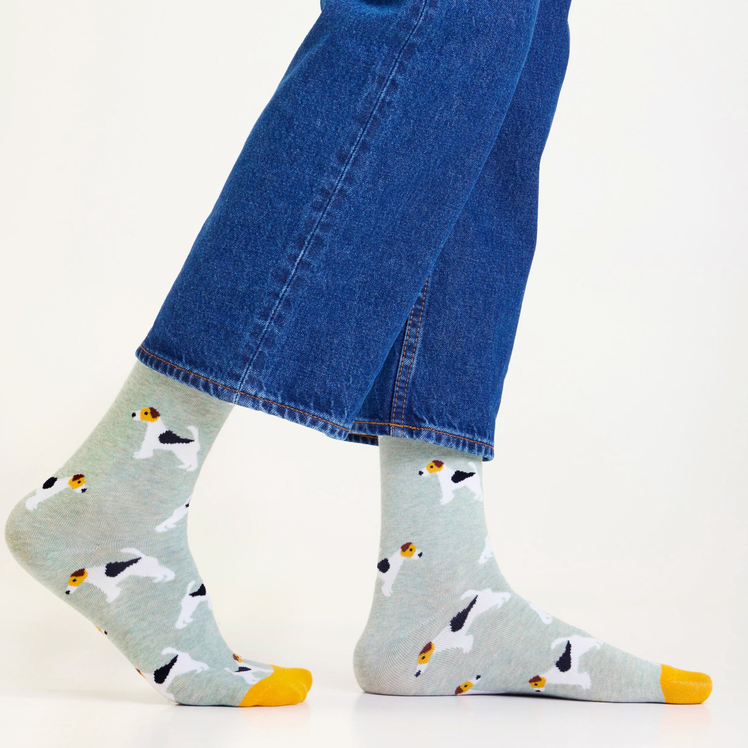 Paw Prints Men's Crew Socks