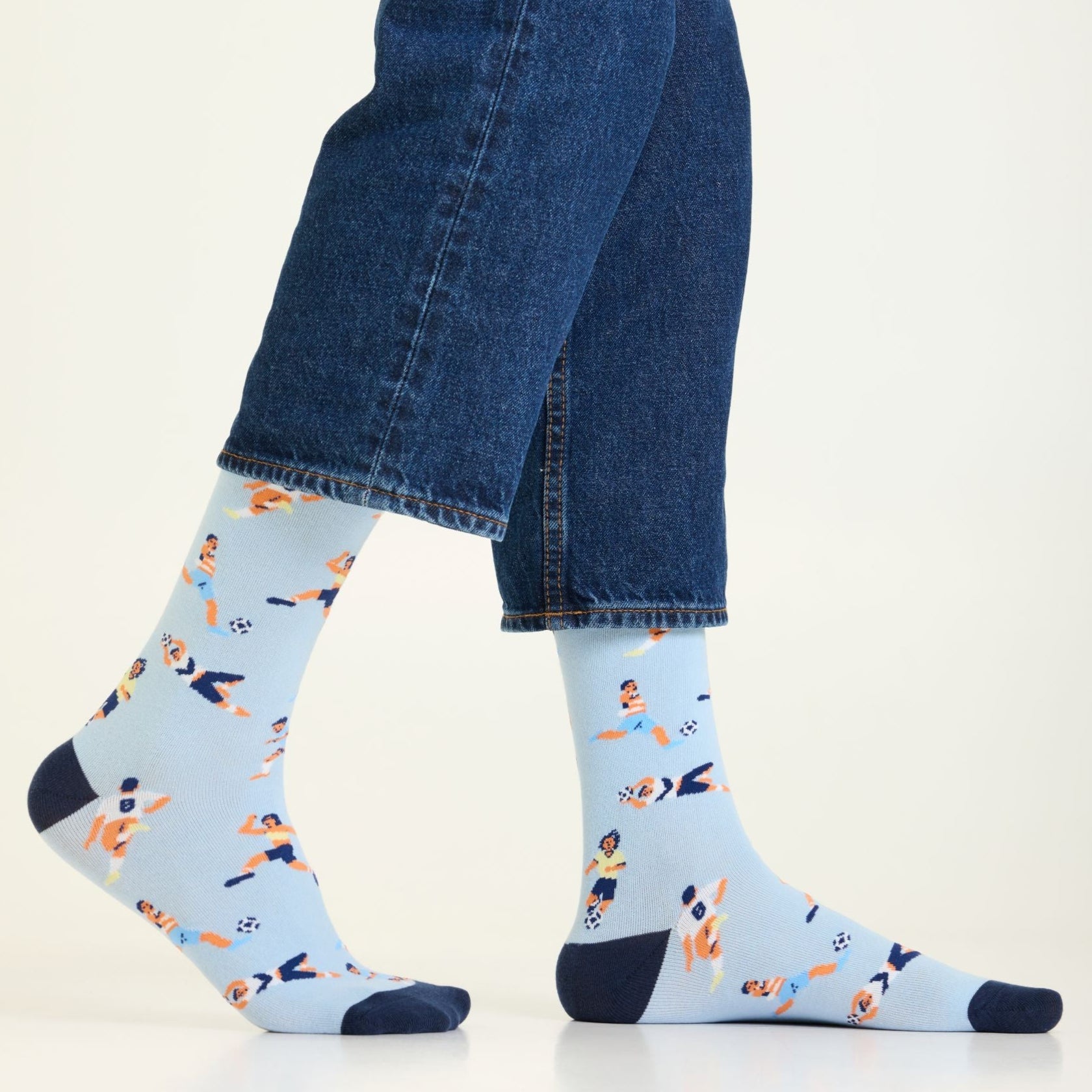 Football Icons Men's Crew Socks