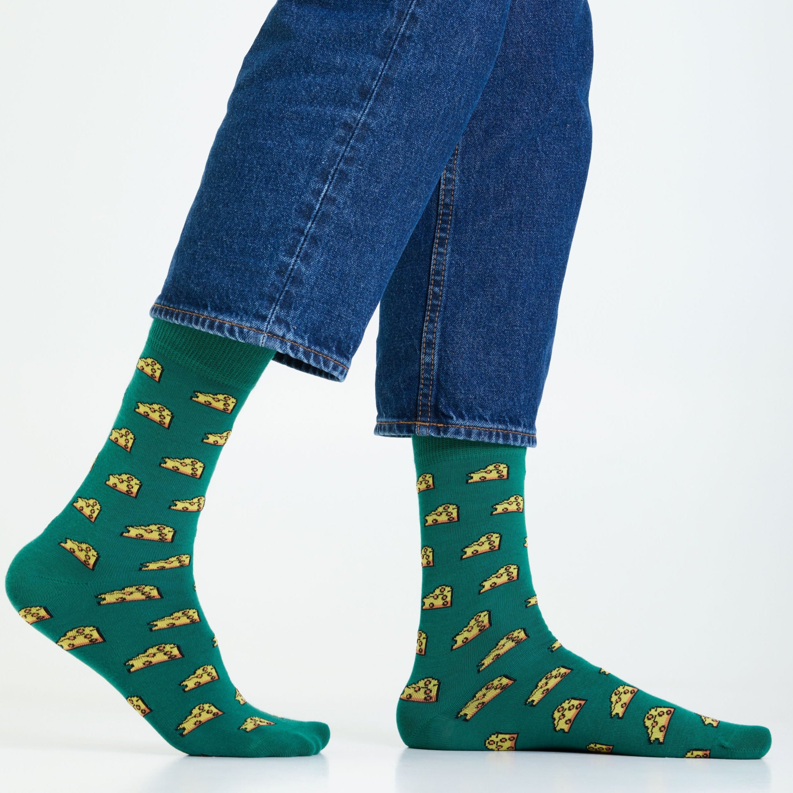 Say Cheese Men's Crew Socks