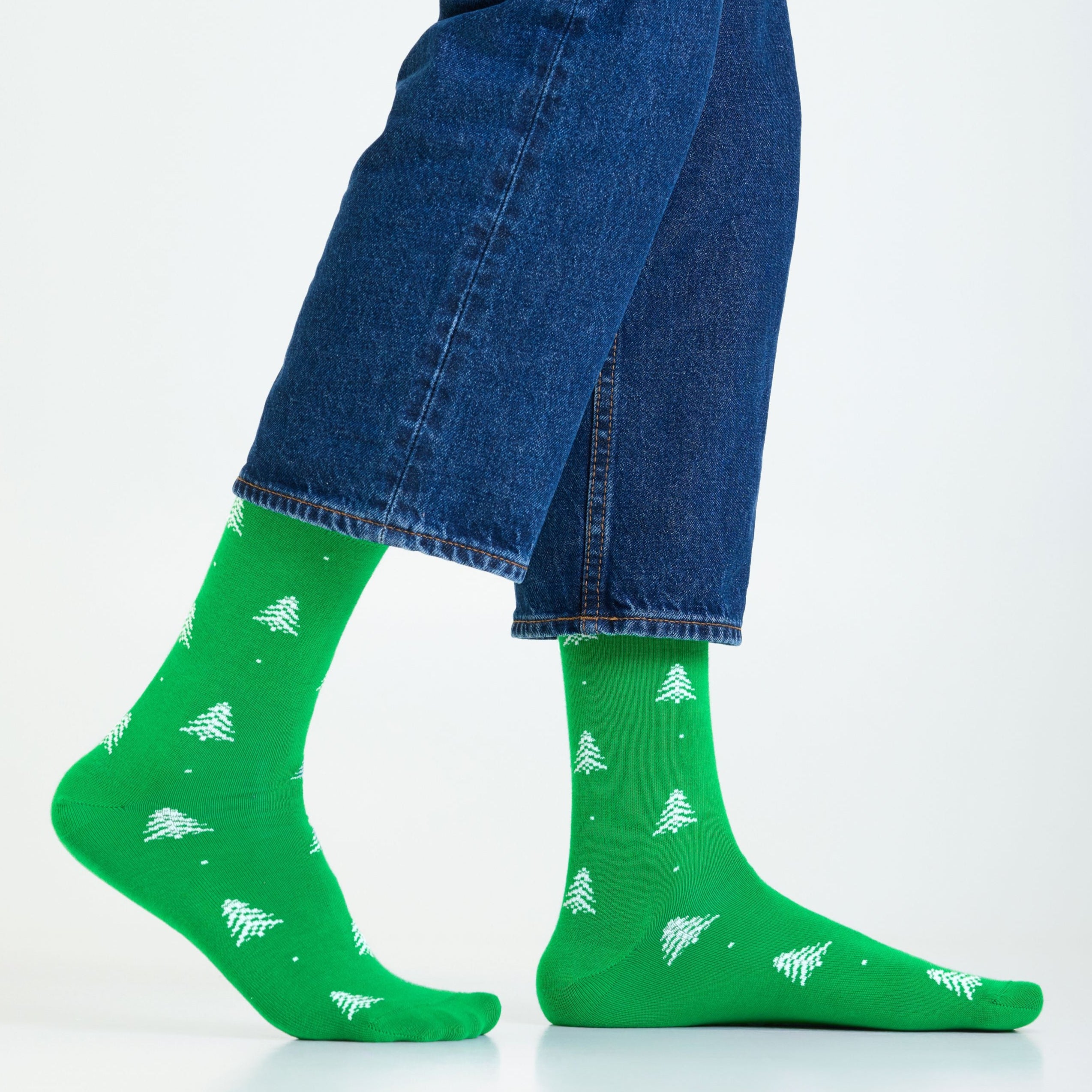 Christmas Tree Men's Crew Socks