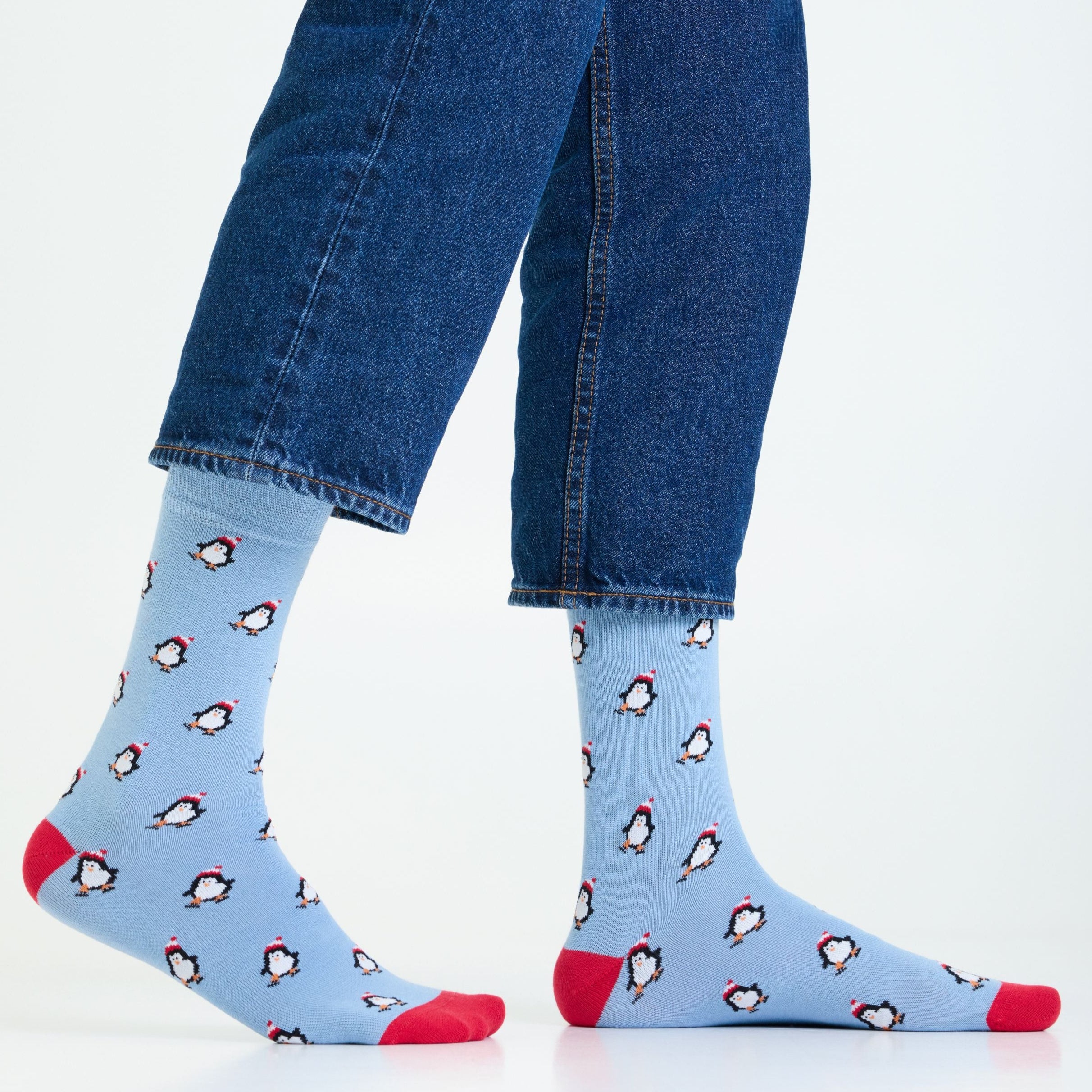 Happy Feet Men's Crew Socks