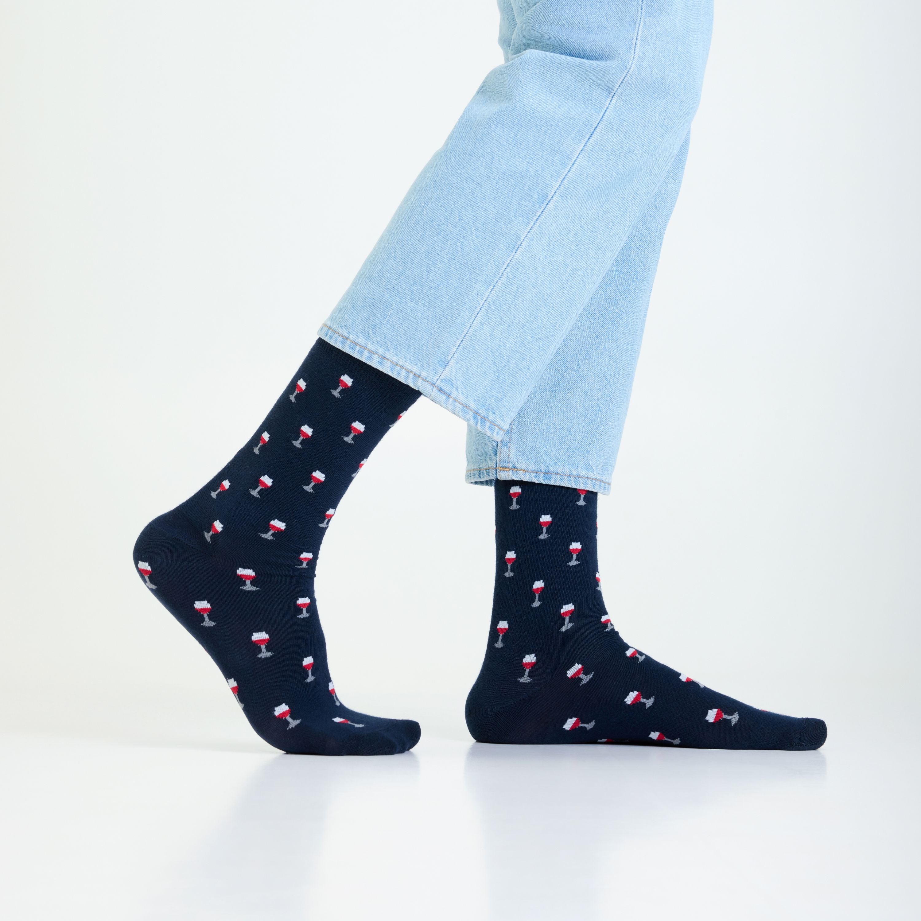 Cheers to That Set-of-3 Crew Socks for Men