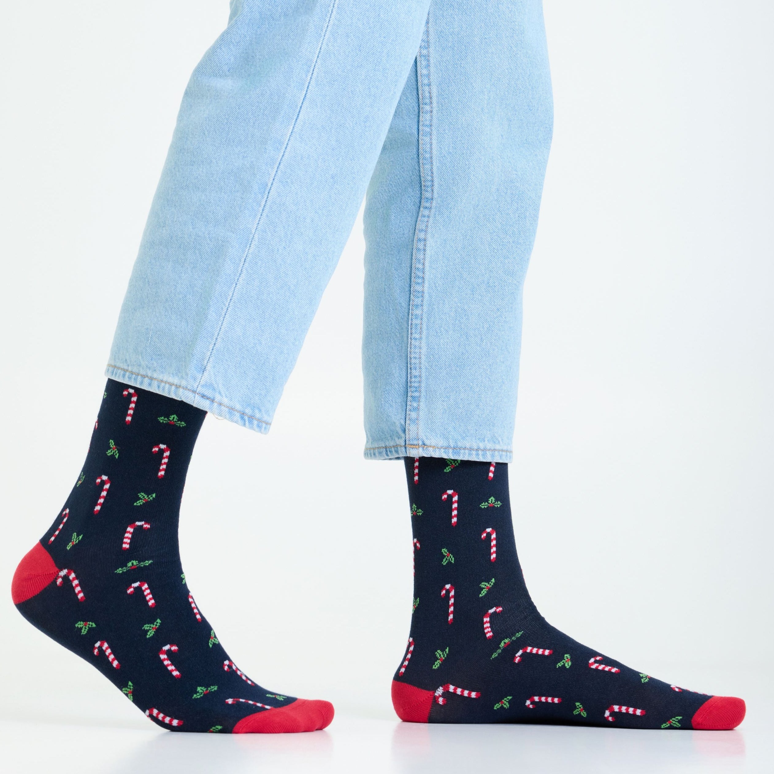 Candycane Men's Crew Socks
