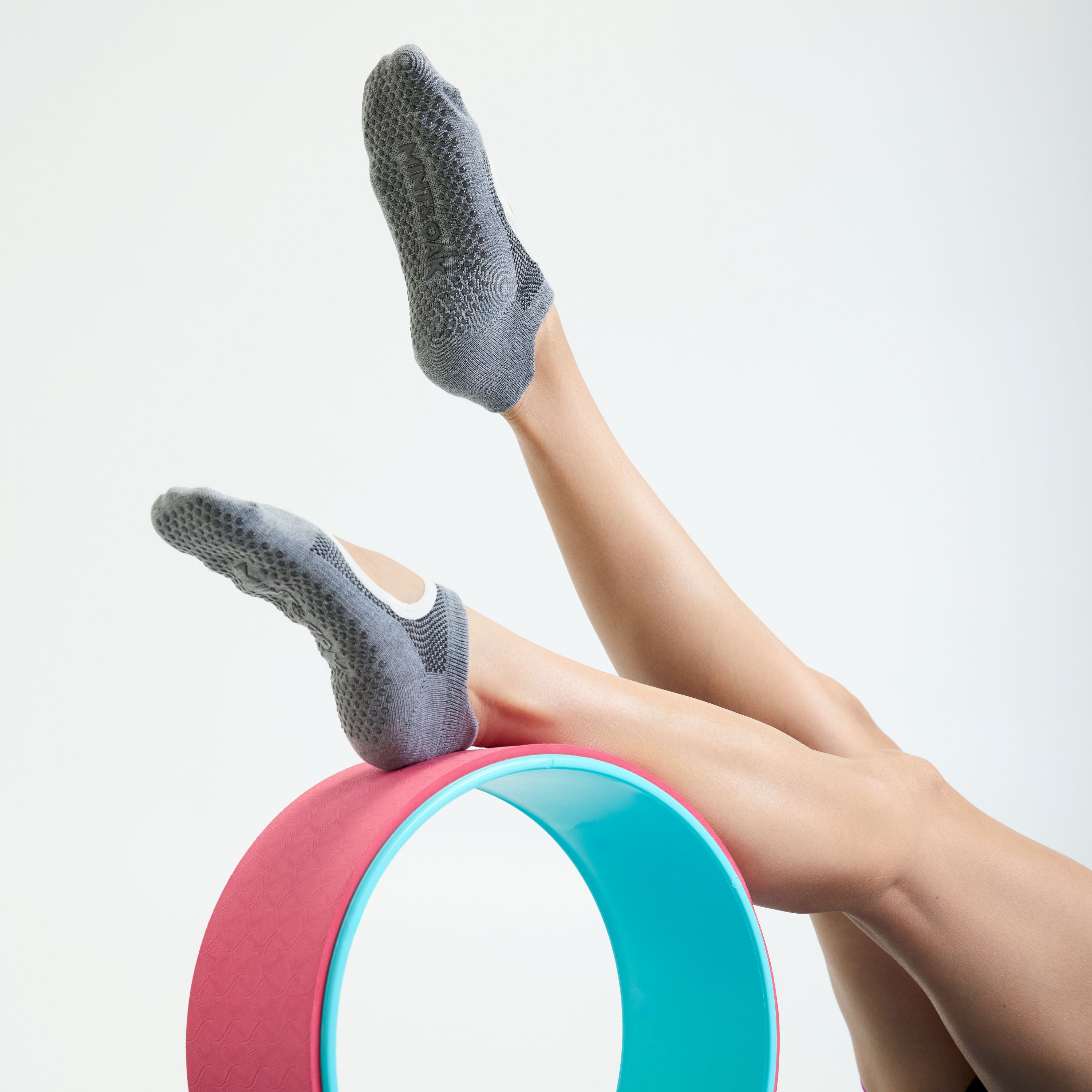 Yoga and Pilates Non-Slip Socks for Women - Grey
