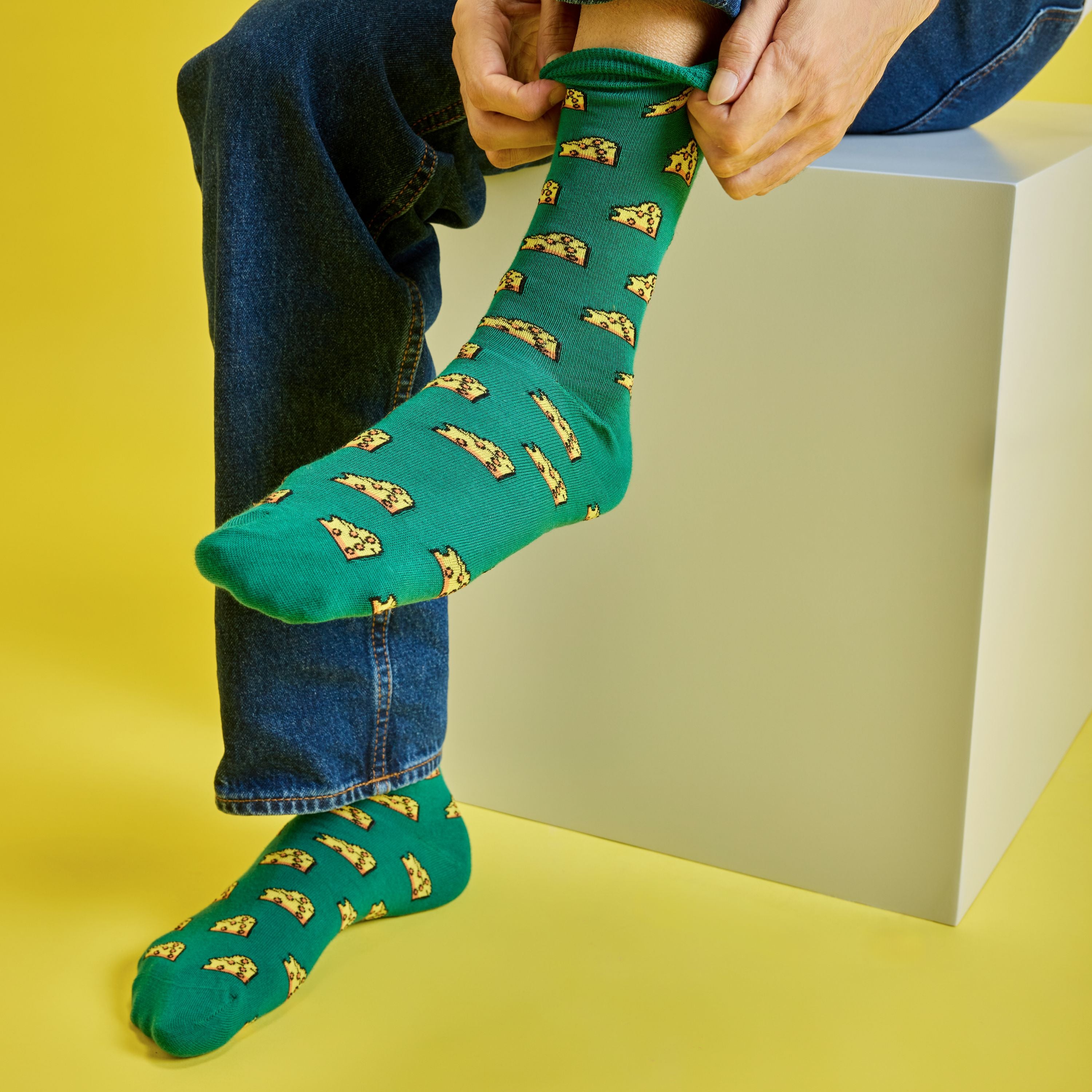 Cheers to That Set-of-3 Crew Socks for Men
