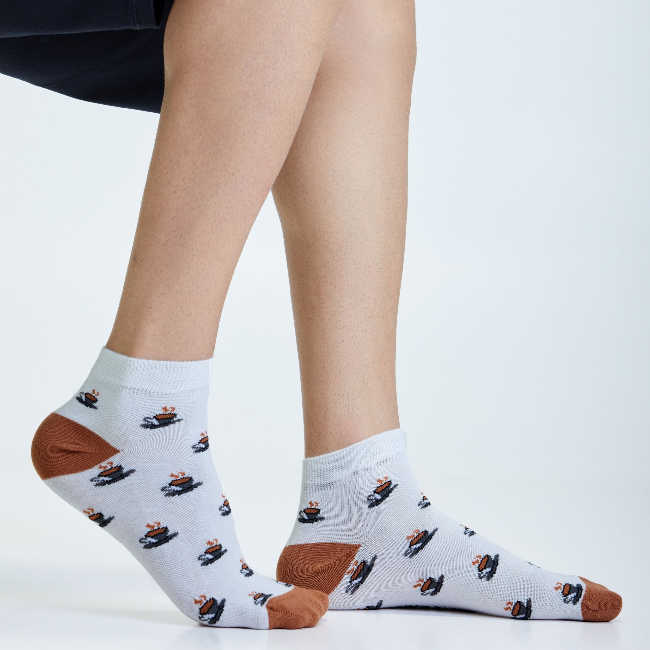 Sole Vibes Set-of-5 Ankle Socks for Men