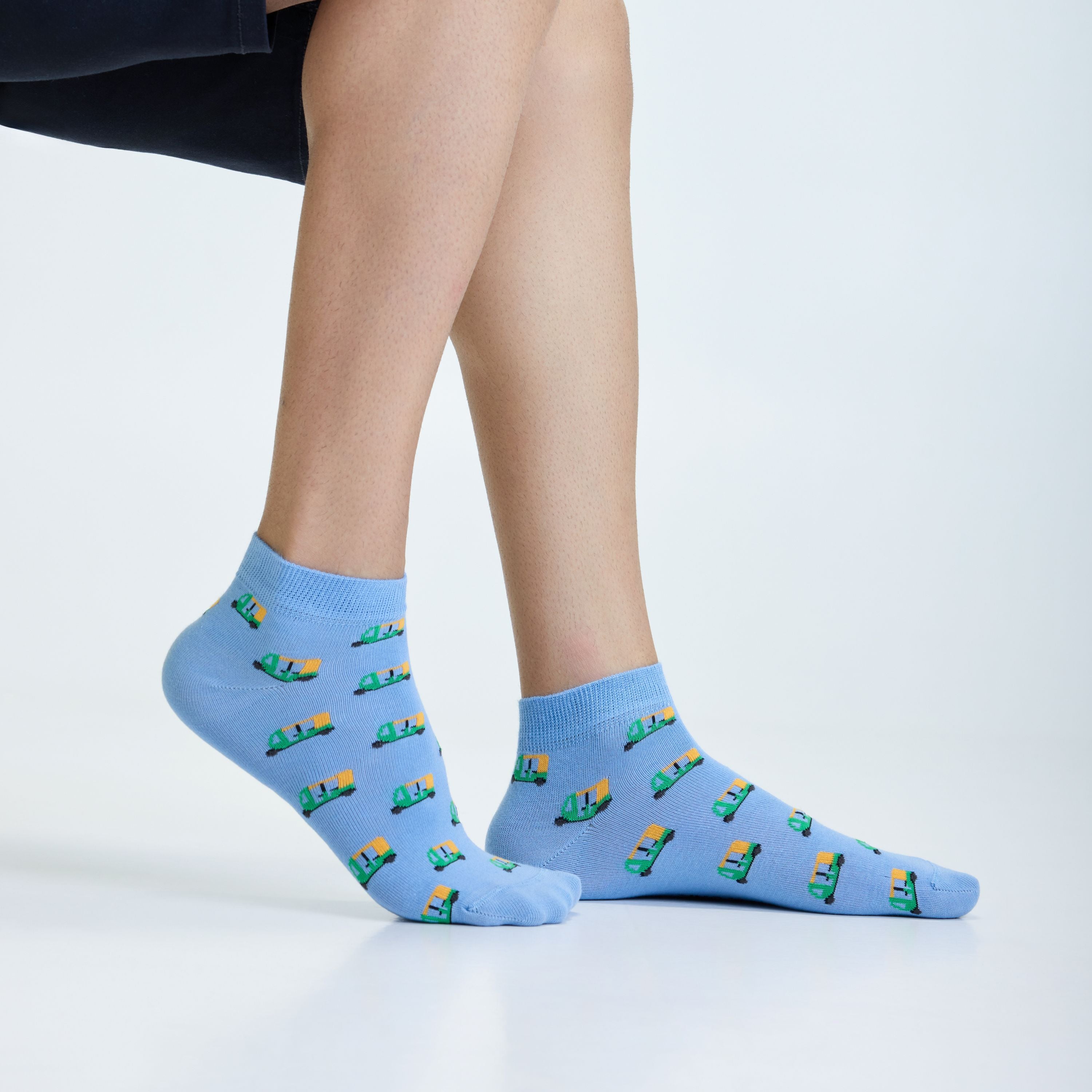 Recommended By Us Set-of-5 Ankle Socks for Men