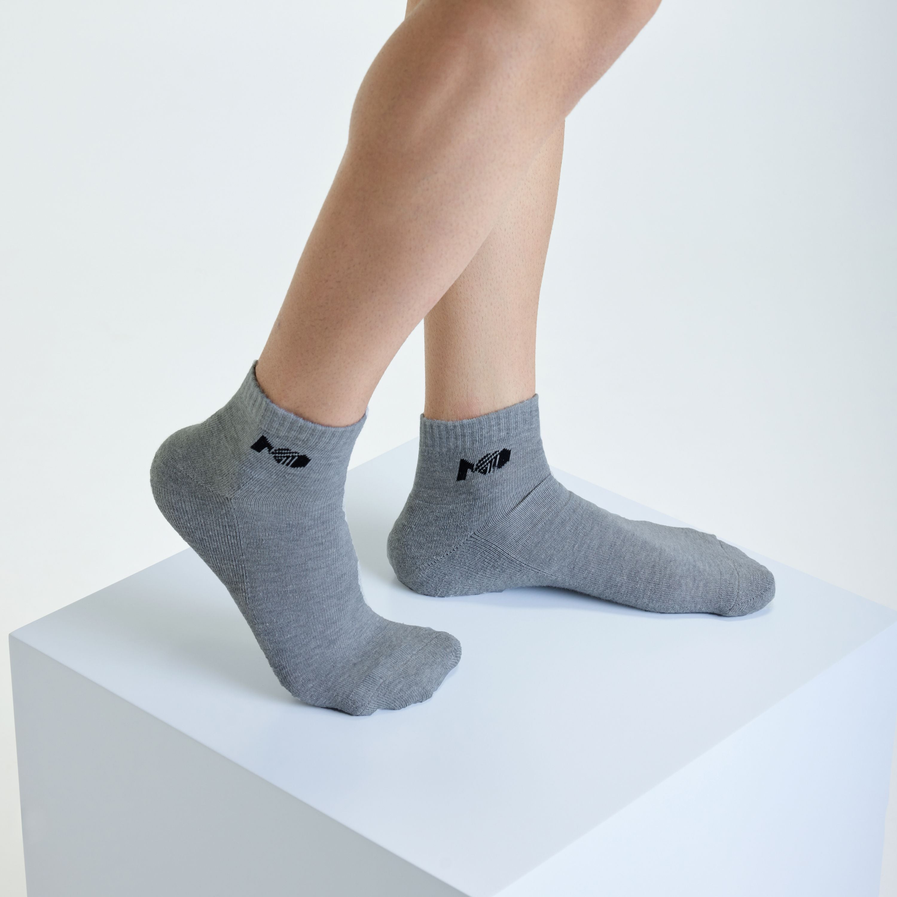 Grey Sports Trainer Socks Womens Trainer Sports Socks Pack Grey