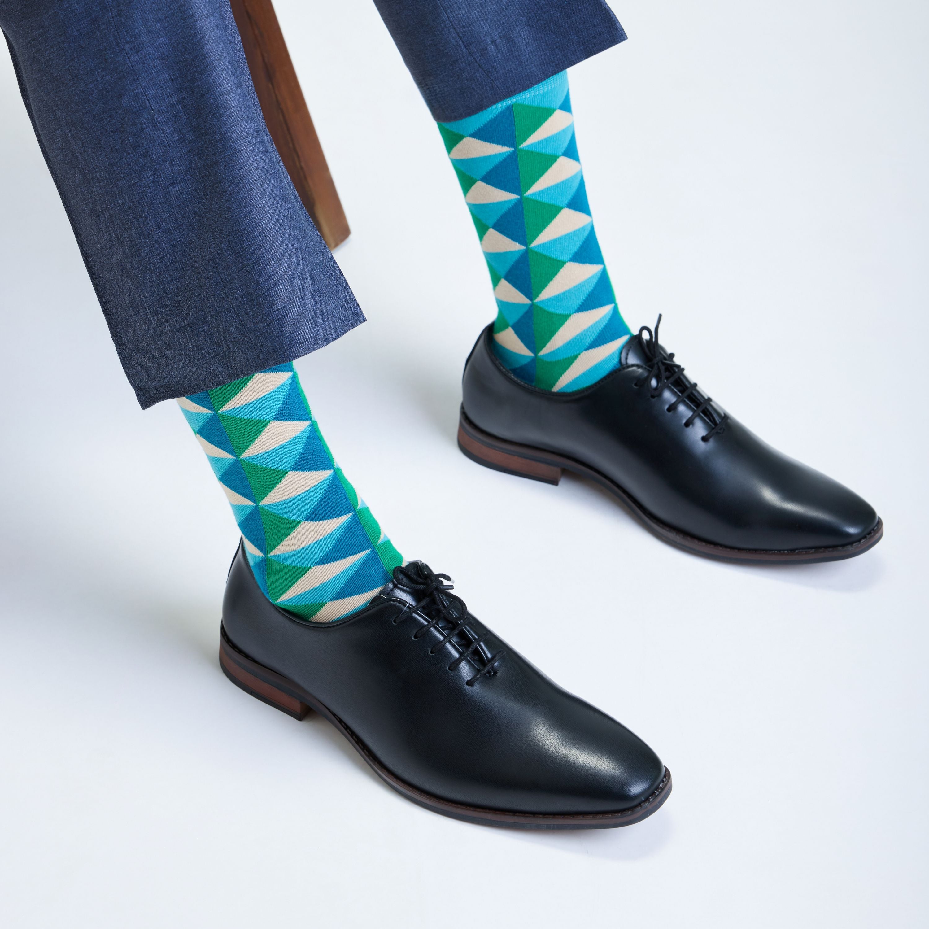 Simply Classic Set-of-3 Crew Socks for Men