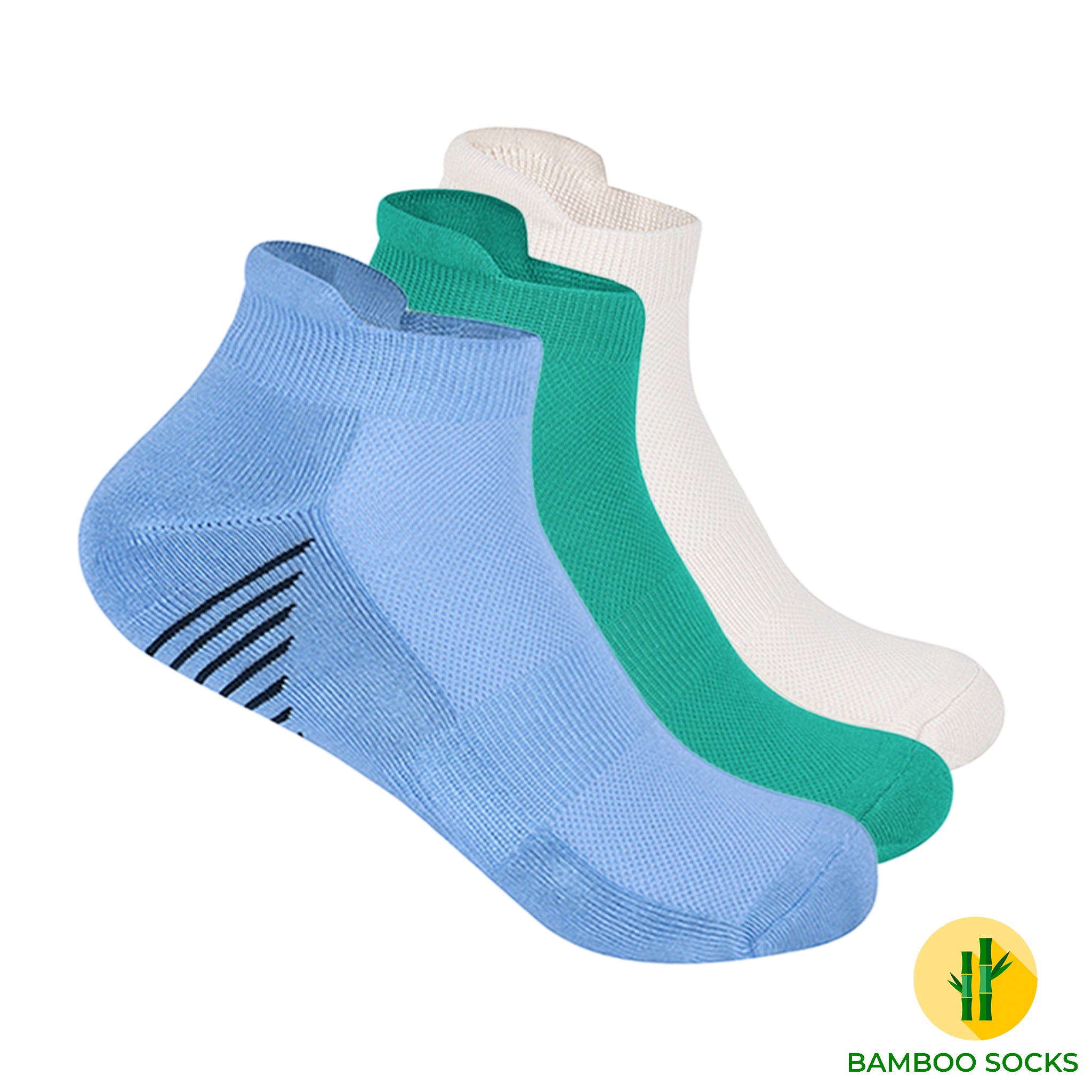 Lets take a run Set of 3 Bamboo Socks For Men
