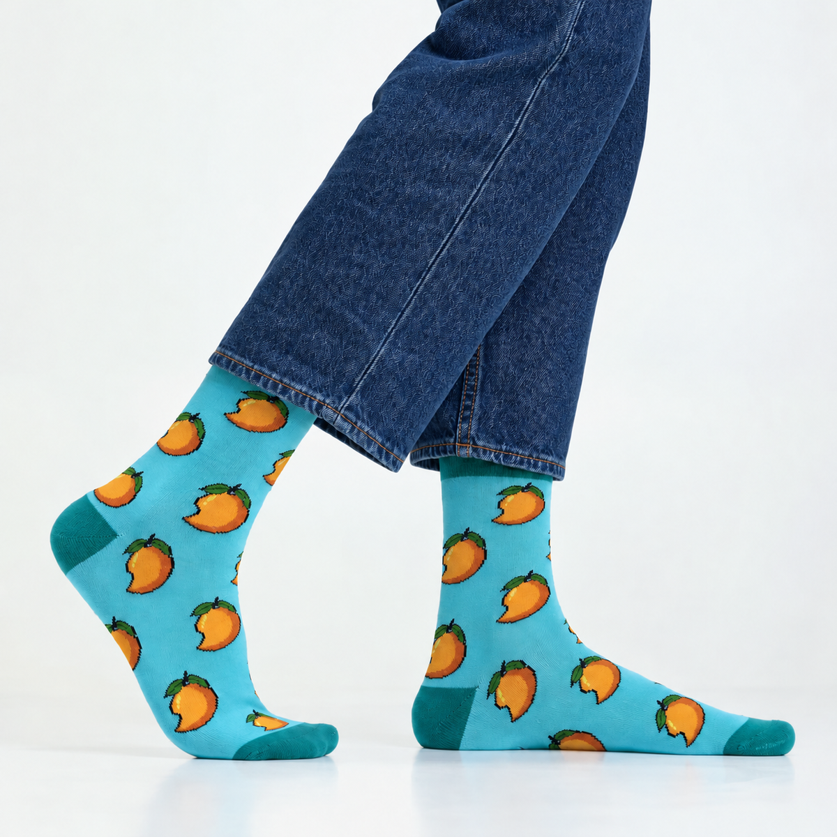 Mango Mood Men's Crew Socks