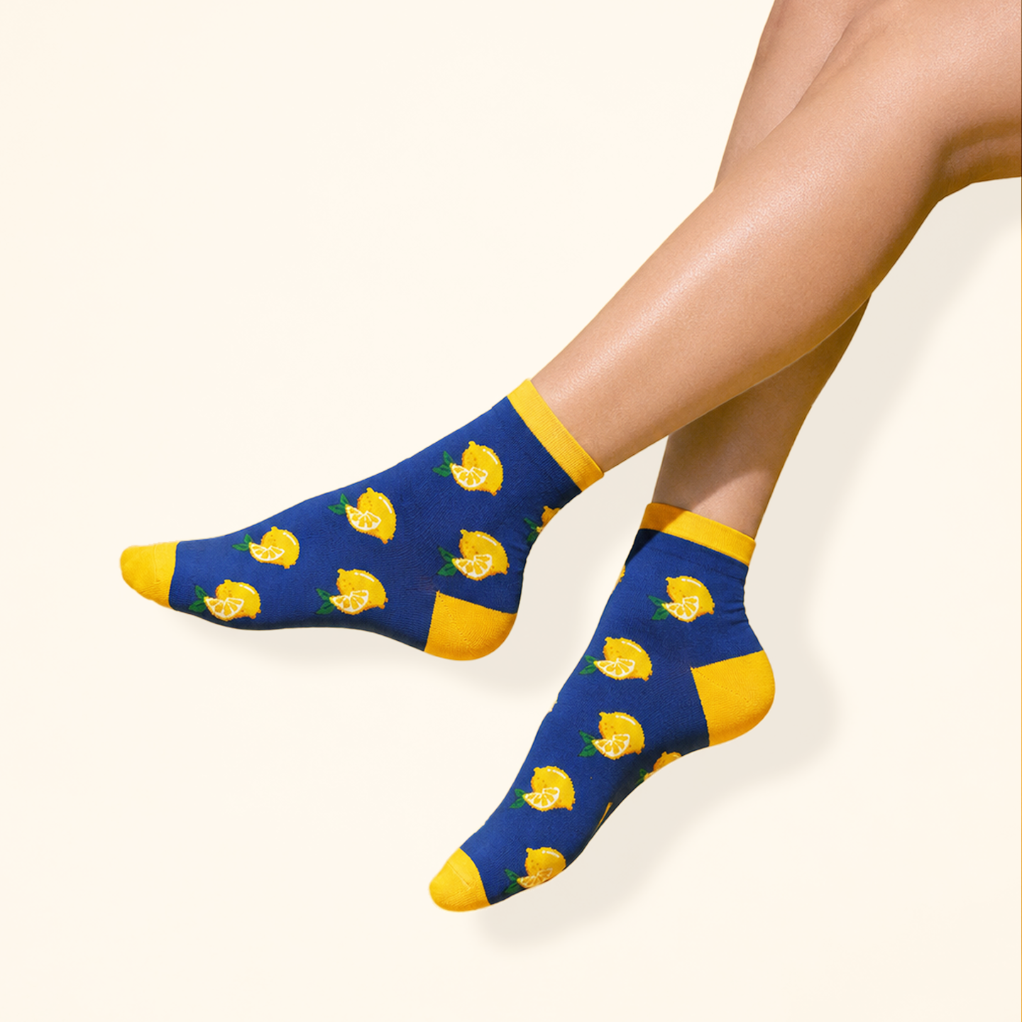 Lemon Zest Socks For Women