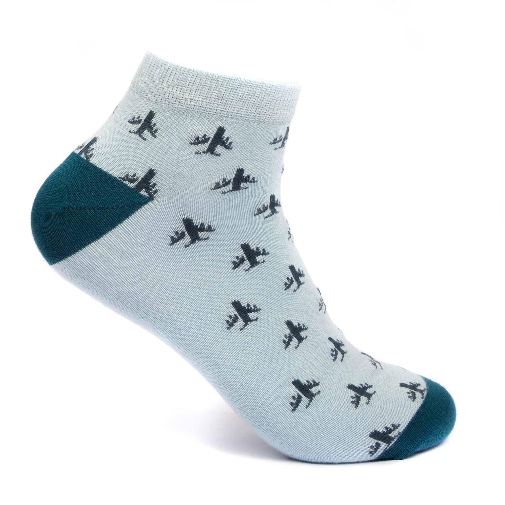 Travel Edit Set-of-3 Ankle Socks for Men