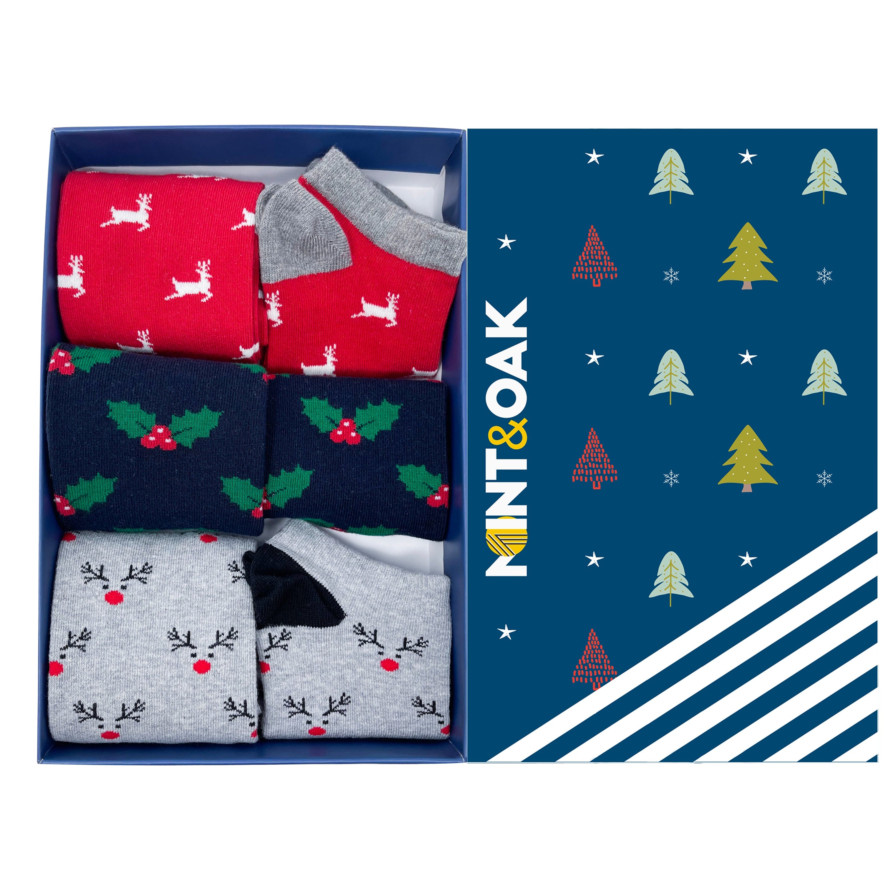 Stocking Love Men & Women Matching Socks - Set of 6