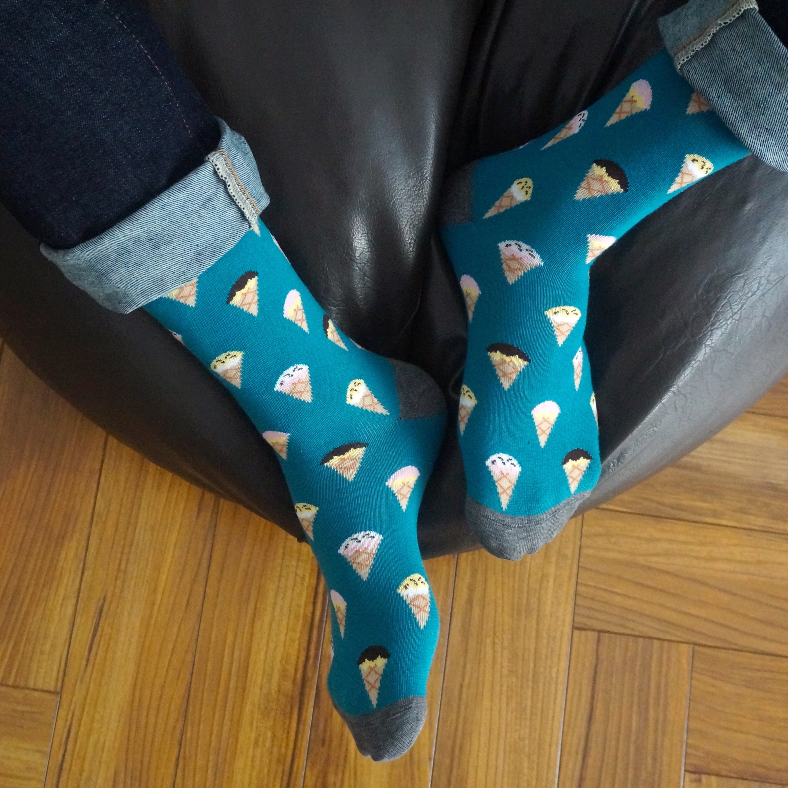 Double Scoop Men's Crew Socks