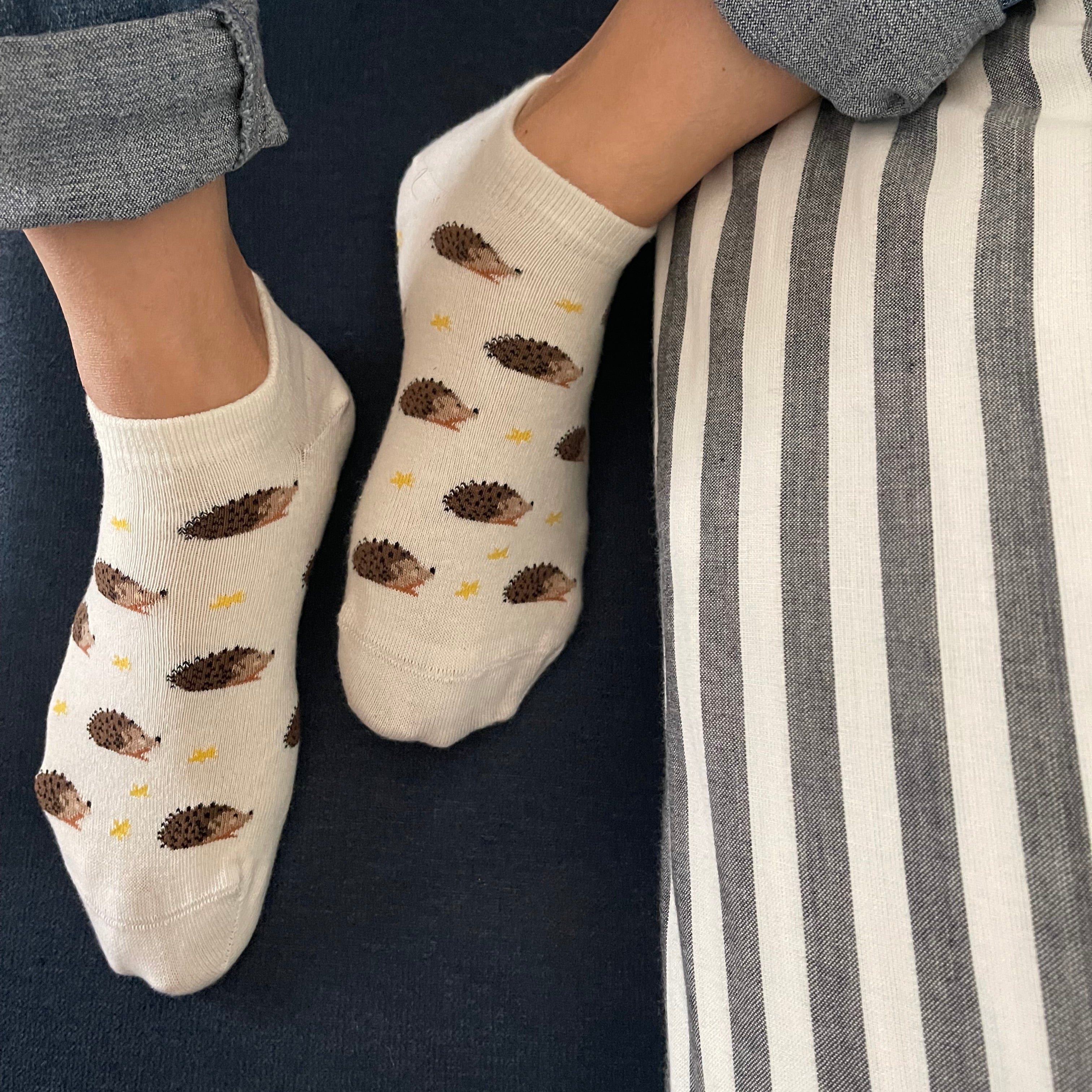 Hedgehog Ankle Socks for Women